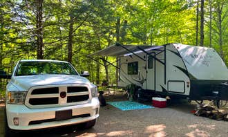 Camping near Lafayette Place Campground — Franconia Notch State Park: Maple Haven Campground, North Woodstock, New Hampshire