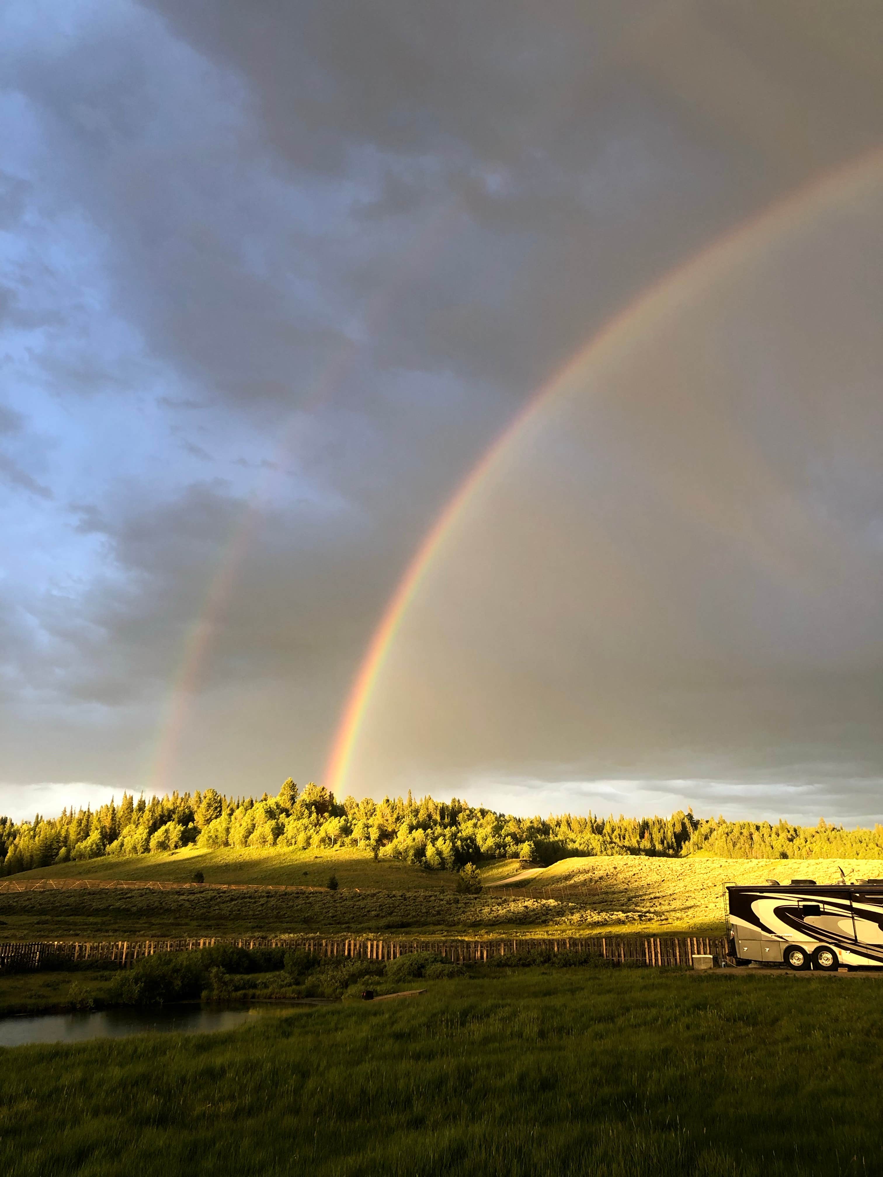 Camper-submitted photo at Rim Station near Cora, WY