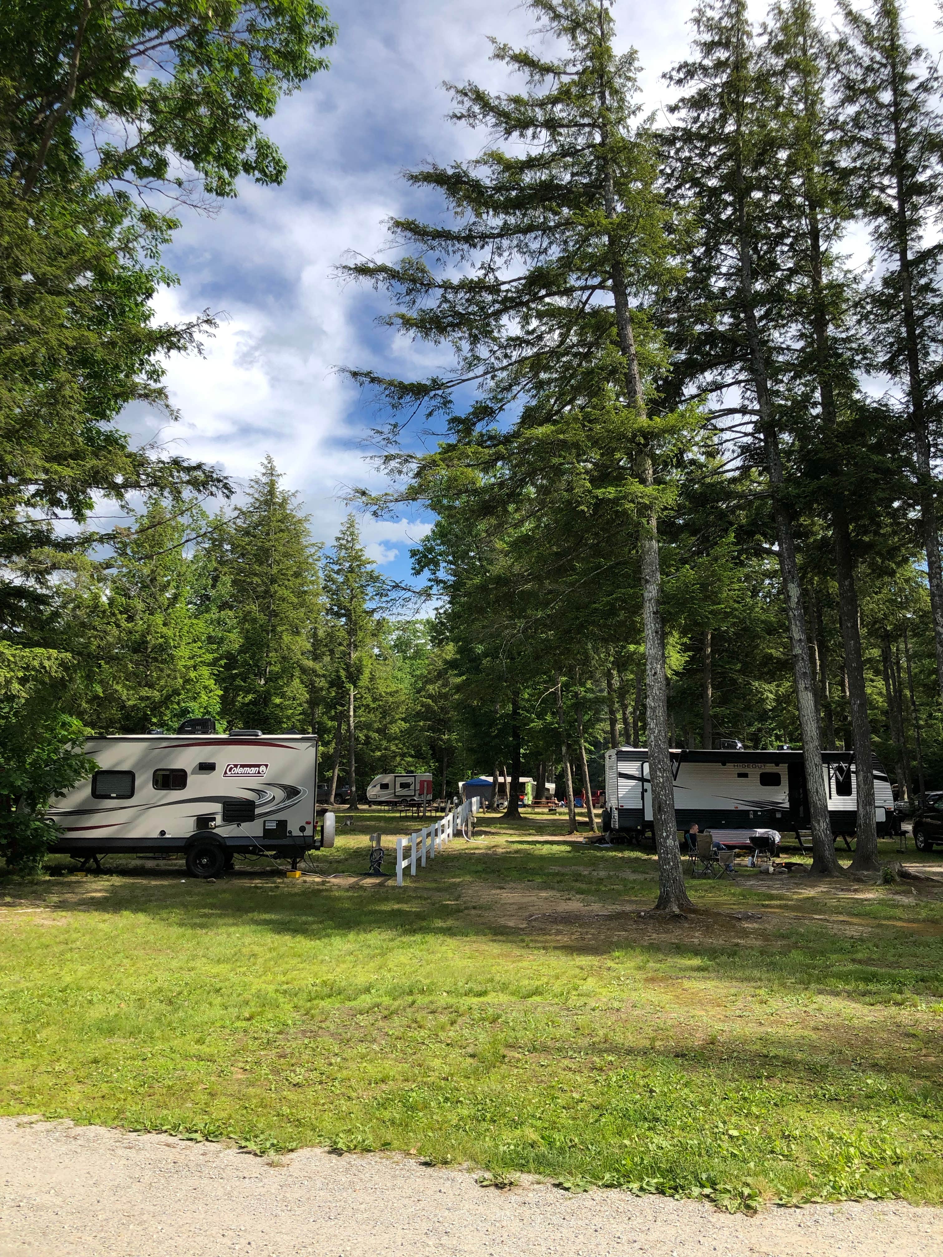 Camper-submitted photo at Cozy Pond Camping Resort near Warner, NH