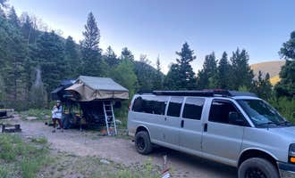 Camping near Old lime creek road beaver bond : Purgatoire Campground, Cascade, Colorado