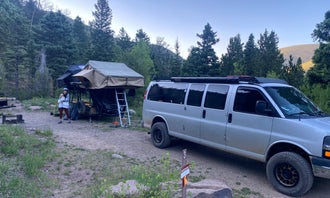 Camping near Almostaranch: Purgatoire Campground, Cascade, Colorado