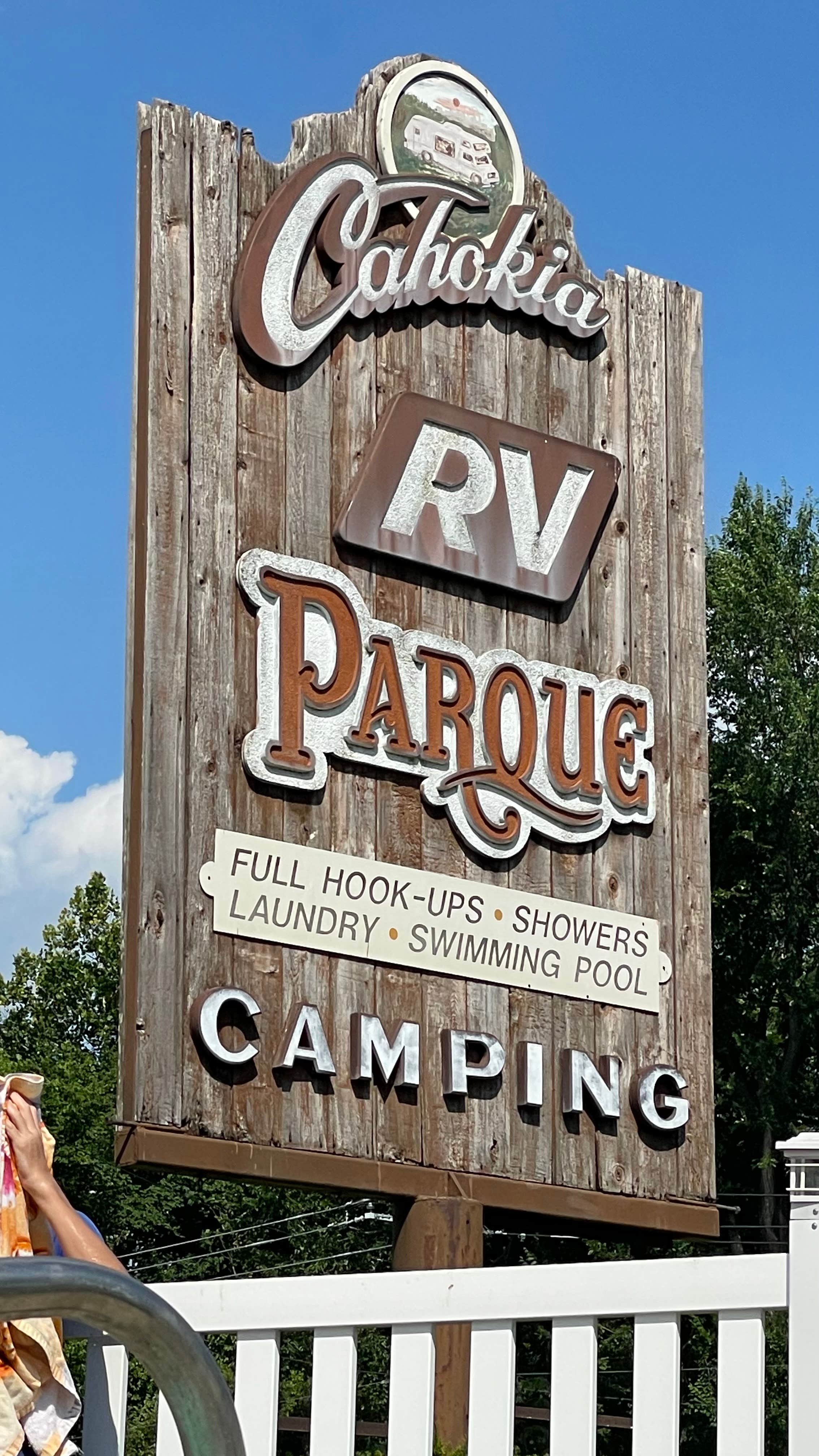 Camper-submitted photo at Cahokia RV Parque near Normandy, MO