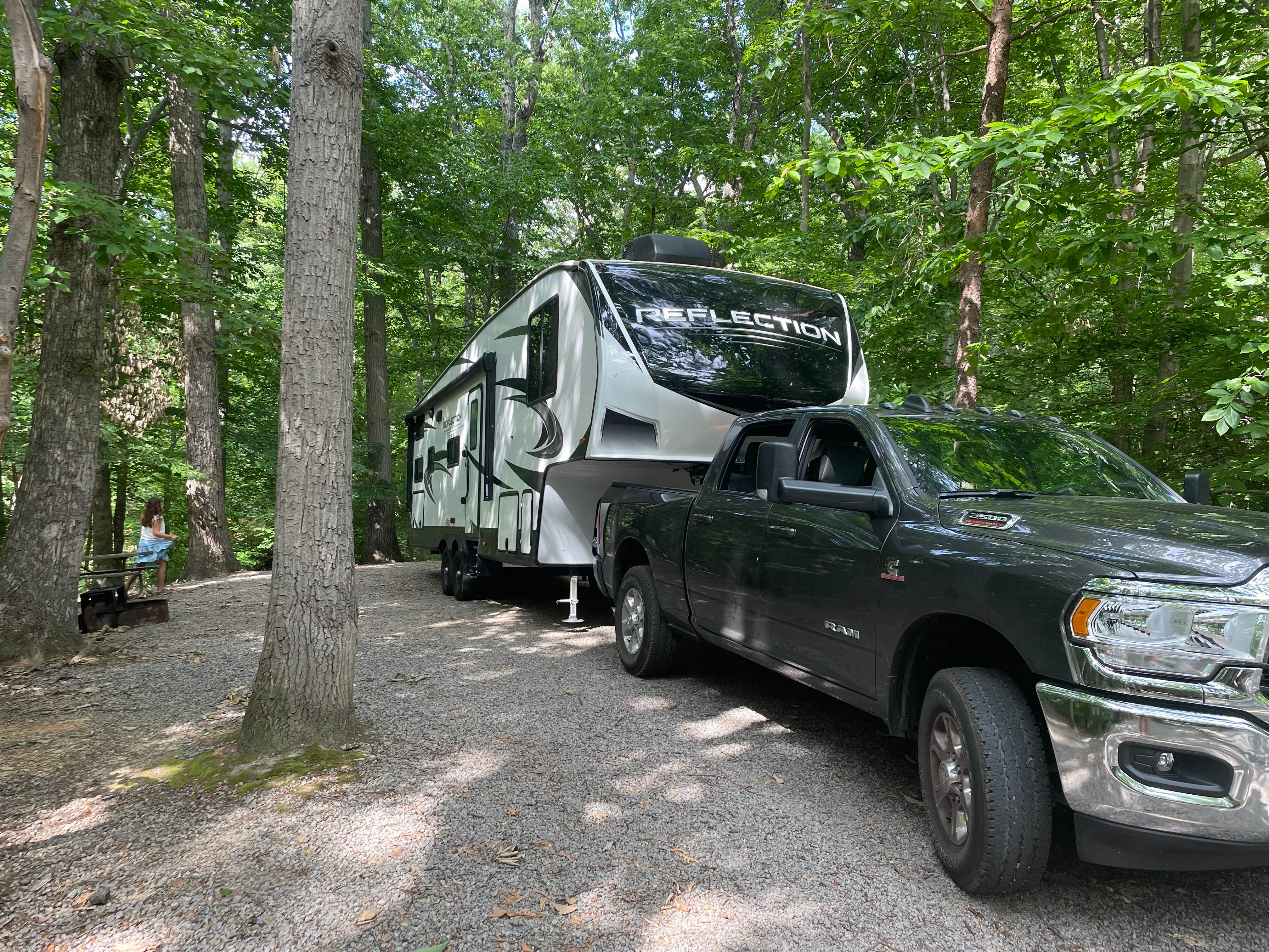 Stephanie S.'s photo of rv camping at Pohick Bay Campground near Leesburg, VA