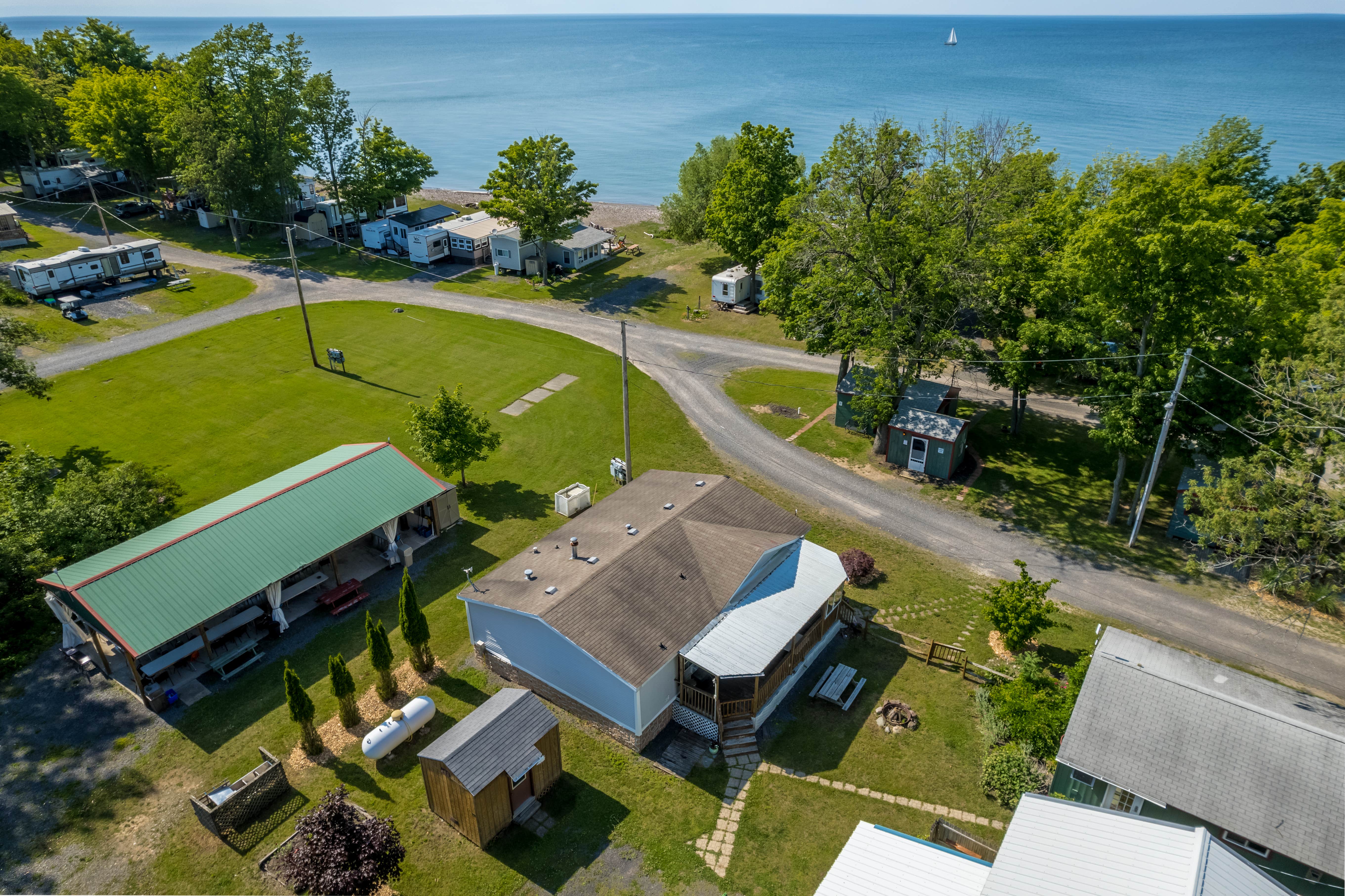 Camper-submitted photo at Shady Shores Campground near Sodus, NY