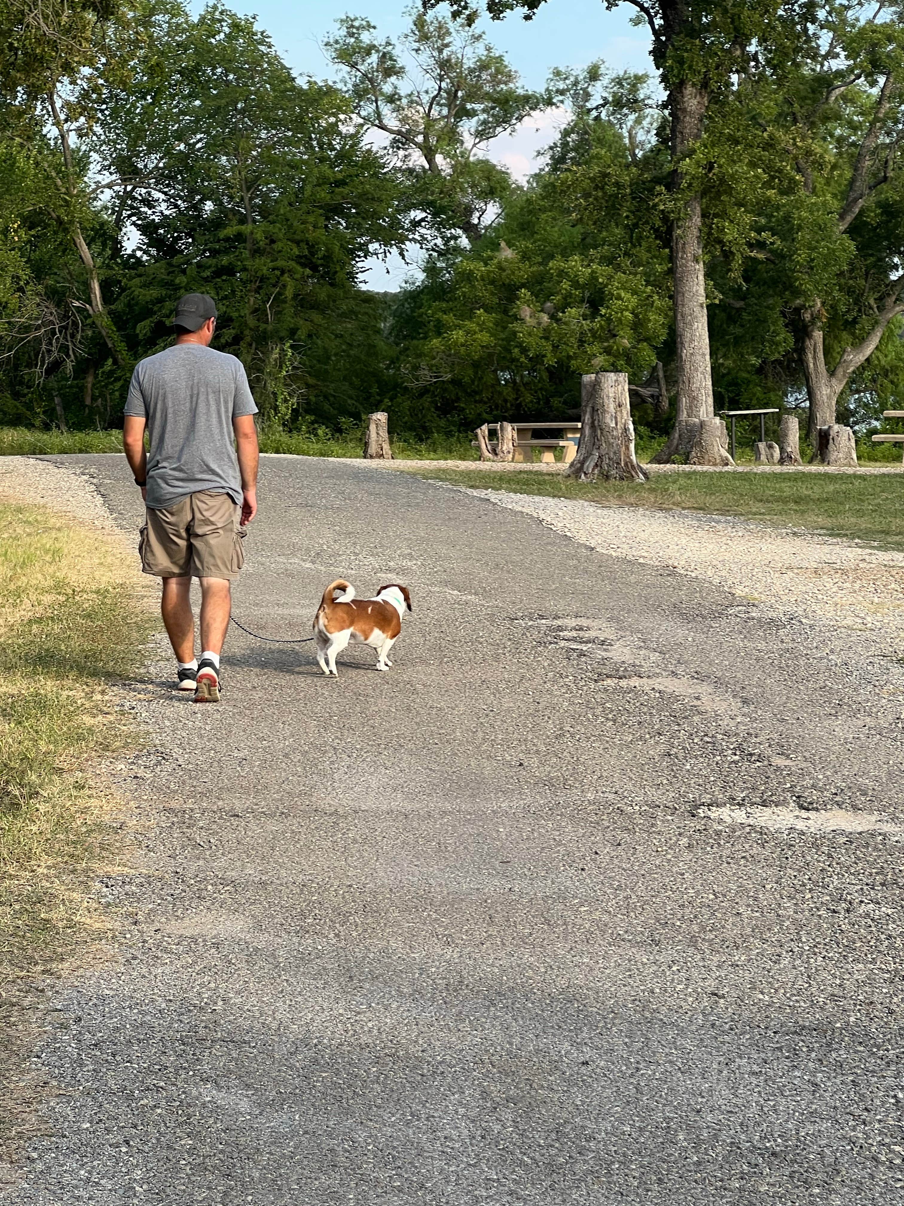 Natalie S.'s photo of camping with pets at Paradise on Lake Texoma near Sherman, TX