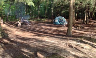 Kim H.'s photo of tent camping at Newport State Park Campground in Wisconsin