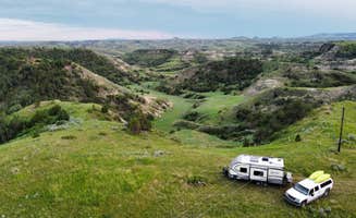 Eric G.'s photo of rv camping at Dispersed Site - Grassland Boondocking near Belfield, ND