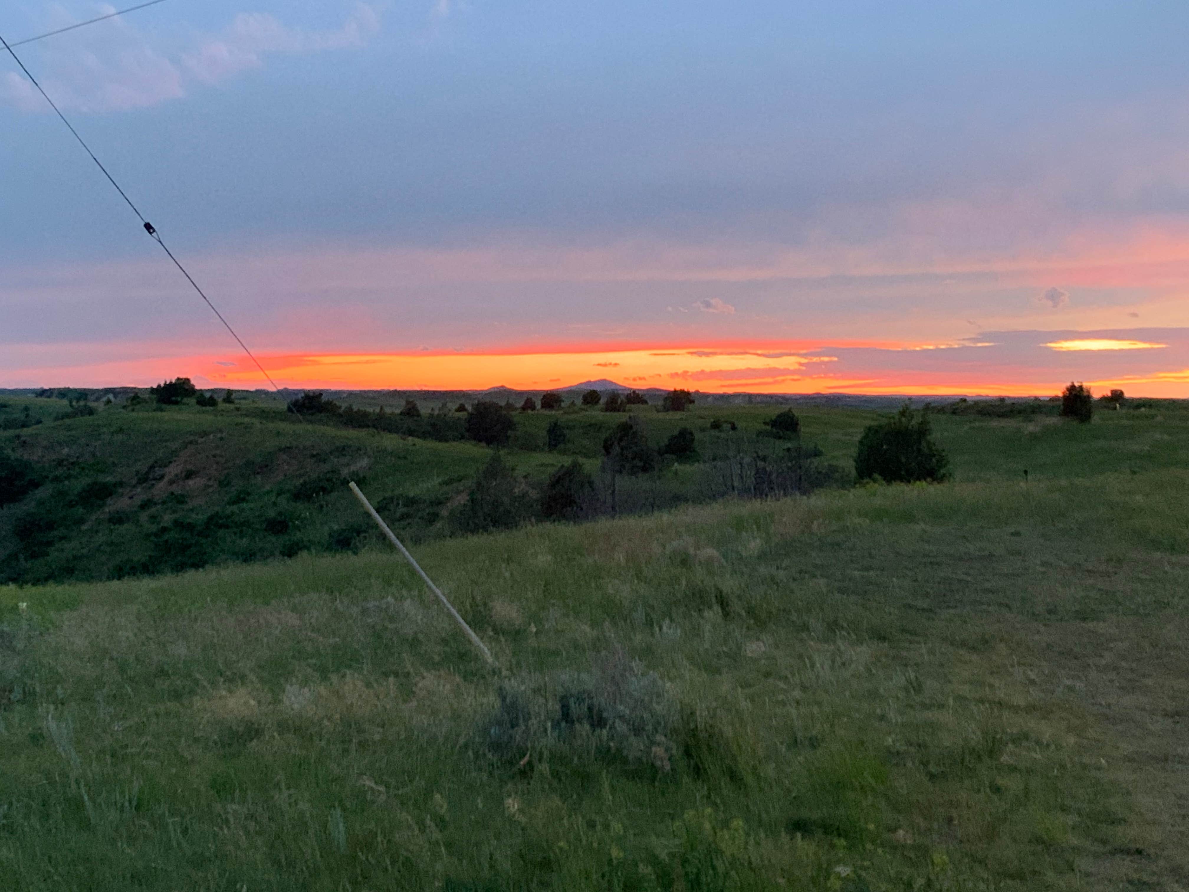 Eric G.'s photo of a dispersed camping area at Dispersed Site - Grassland Boondocking in North Dakota