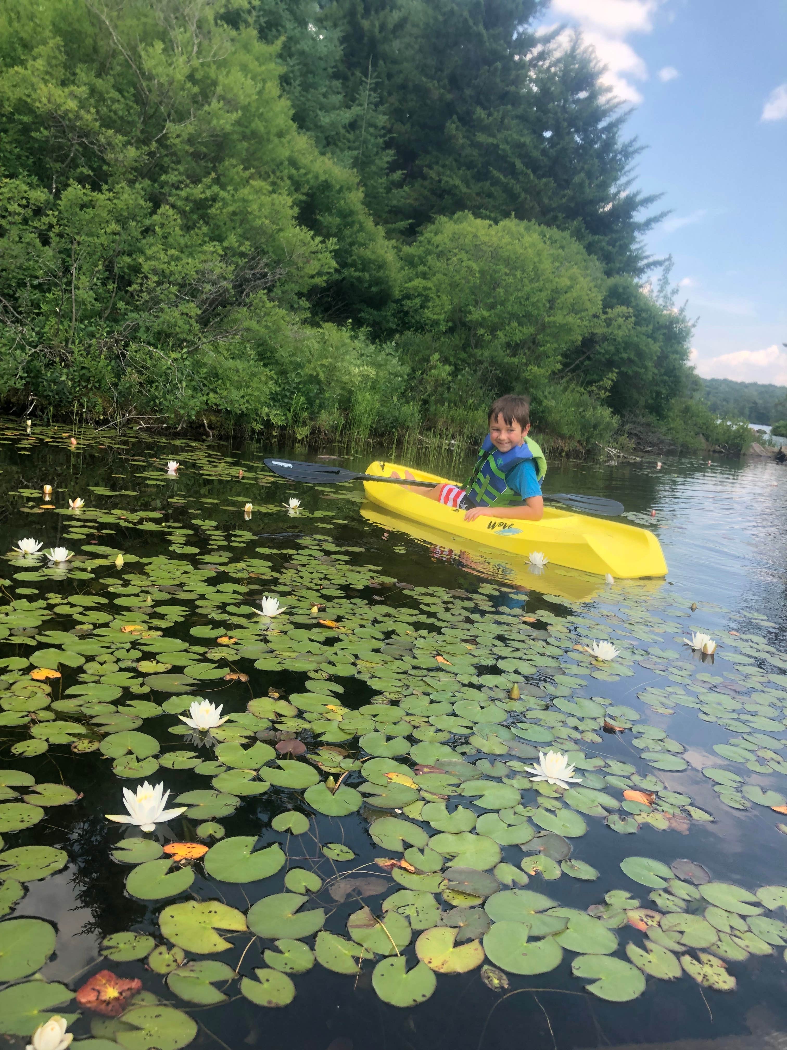 Camper-submitted photo at Limekiln Lake Campground near Old Forge, NY