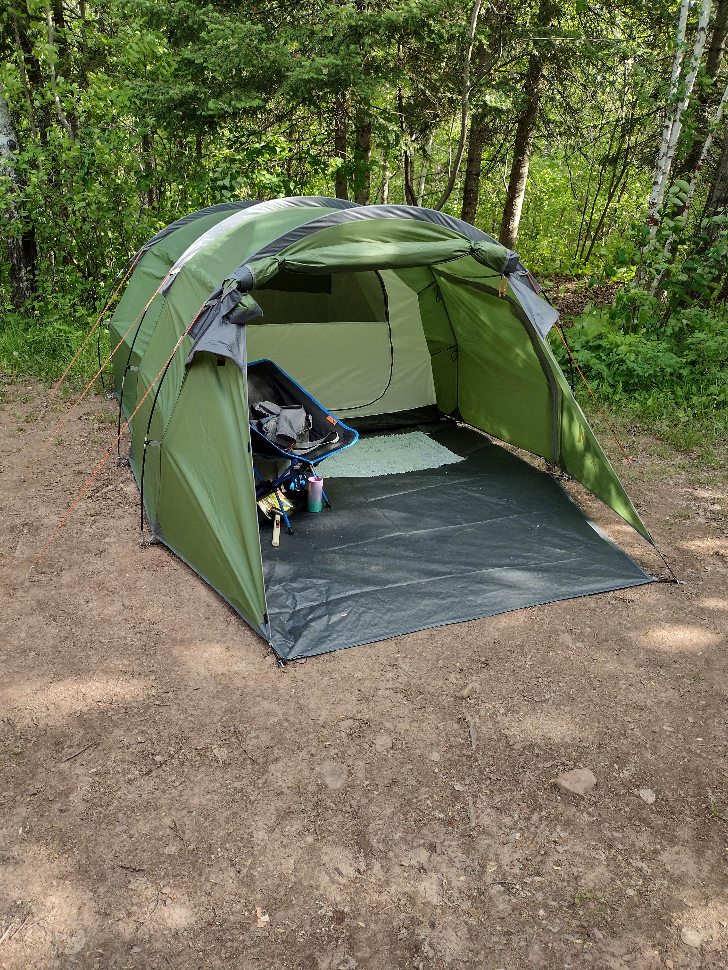 Kim H.'s photo at Amnicon Falls State Park Campground near Superior, WI