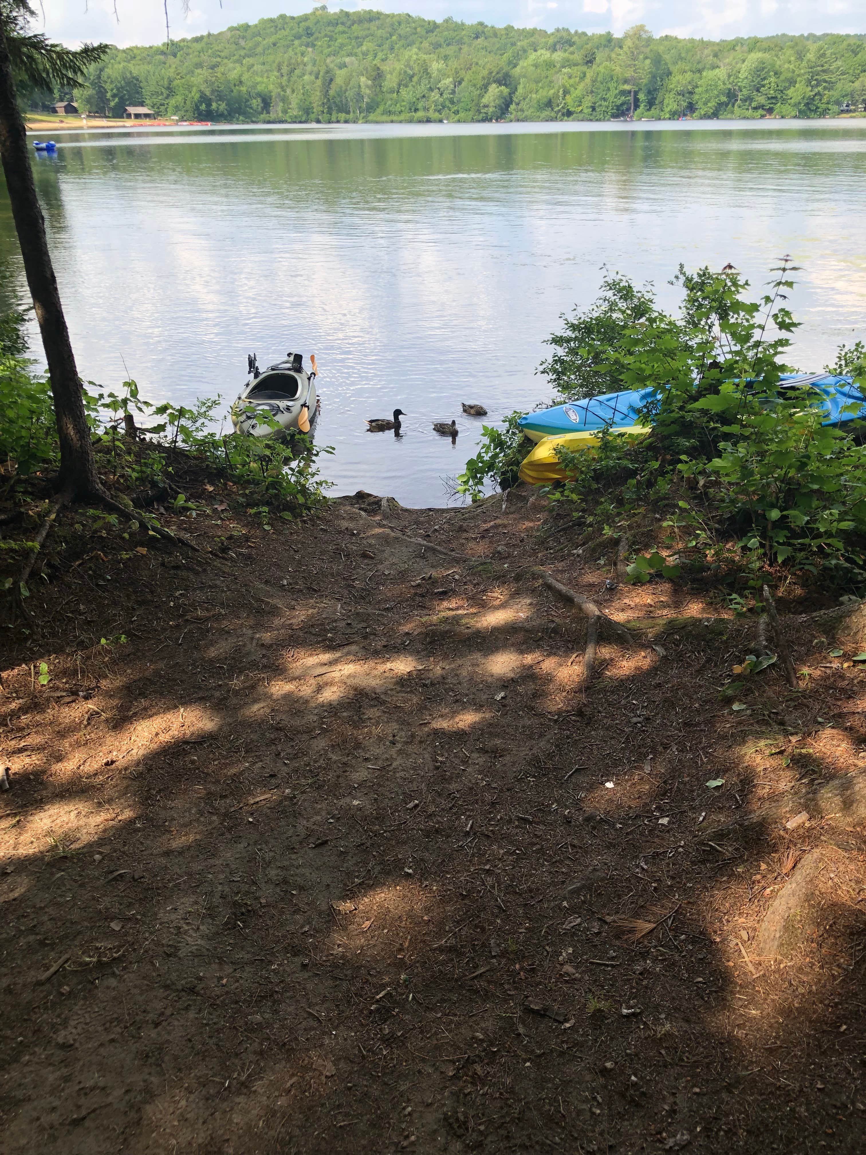 Camper-submitted photo at Limekiln Lake Campground near Old Forge, NY