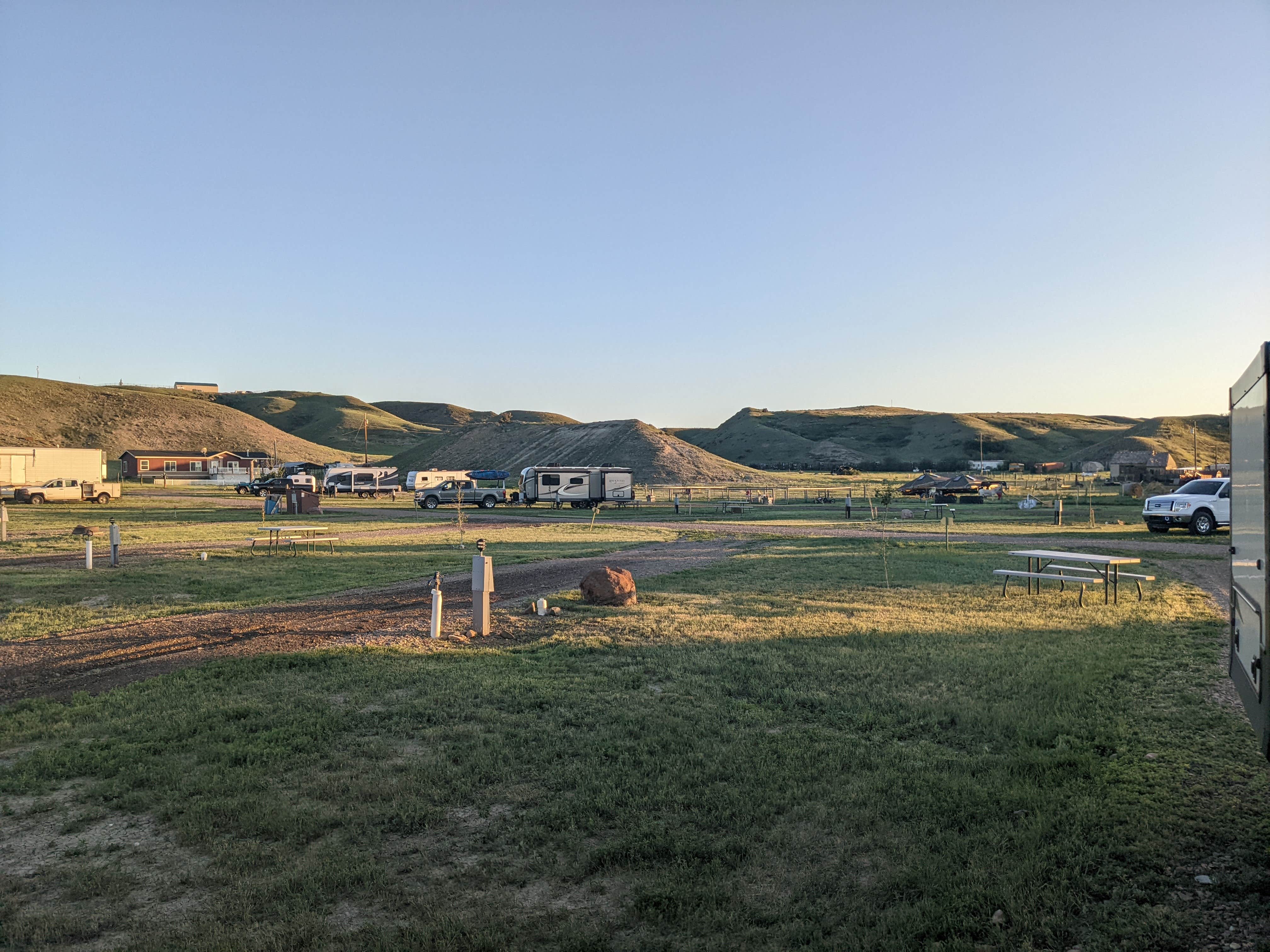 Camper-submitted photo at Hansen Family Campground & Storage near Box Elder, MT