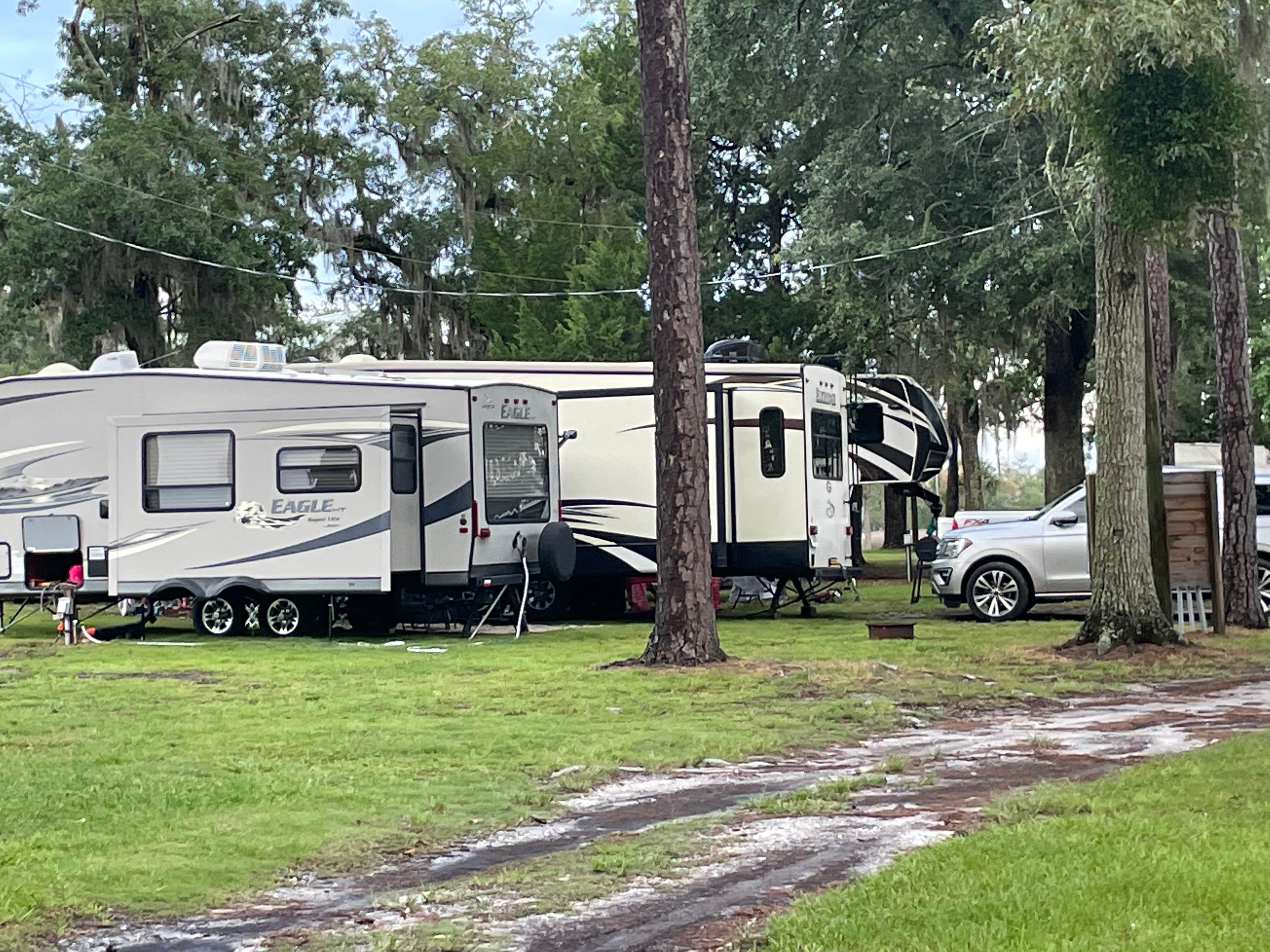 Ashley W.'s photo of rv camping at Belle Bluff Island Campground near Sapelo Island, GA