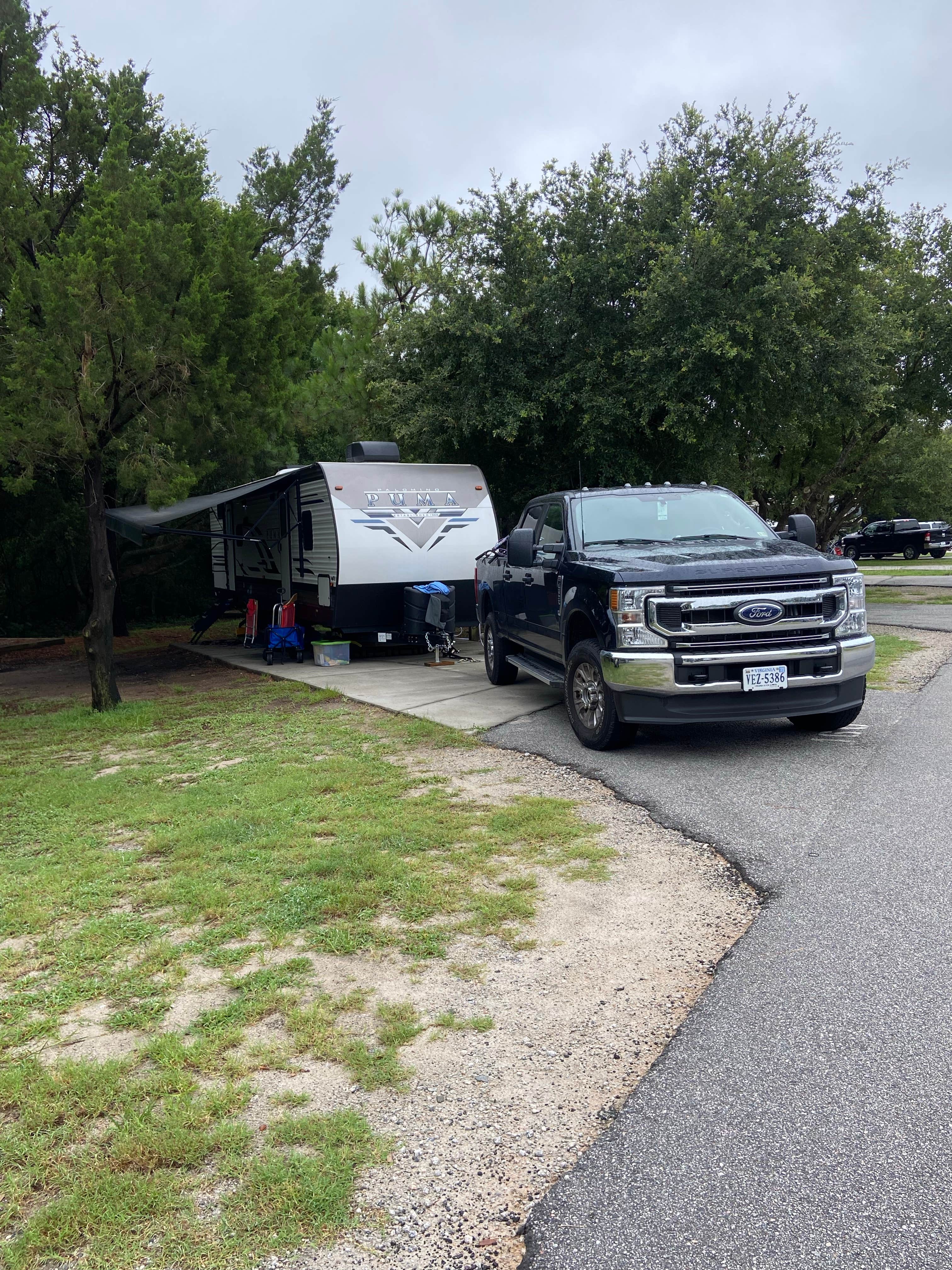 Julie's photo of rv camping at Huntington Beach State Park Campground near Georgetown, SC