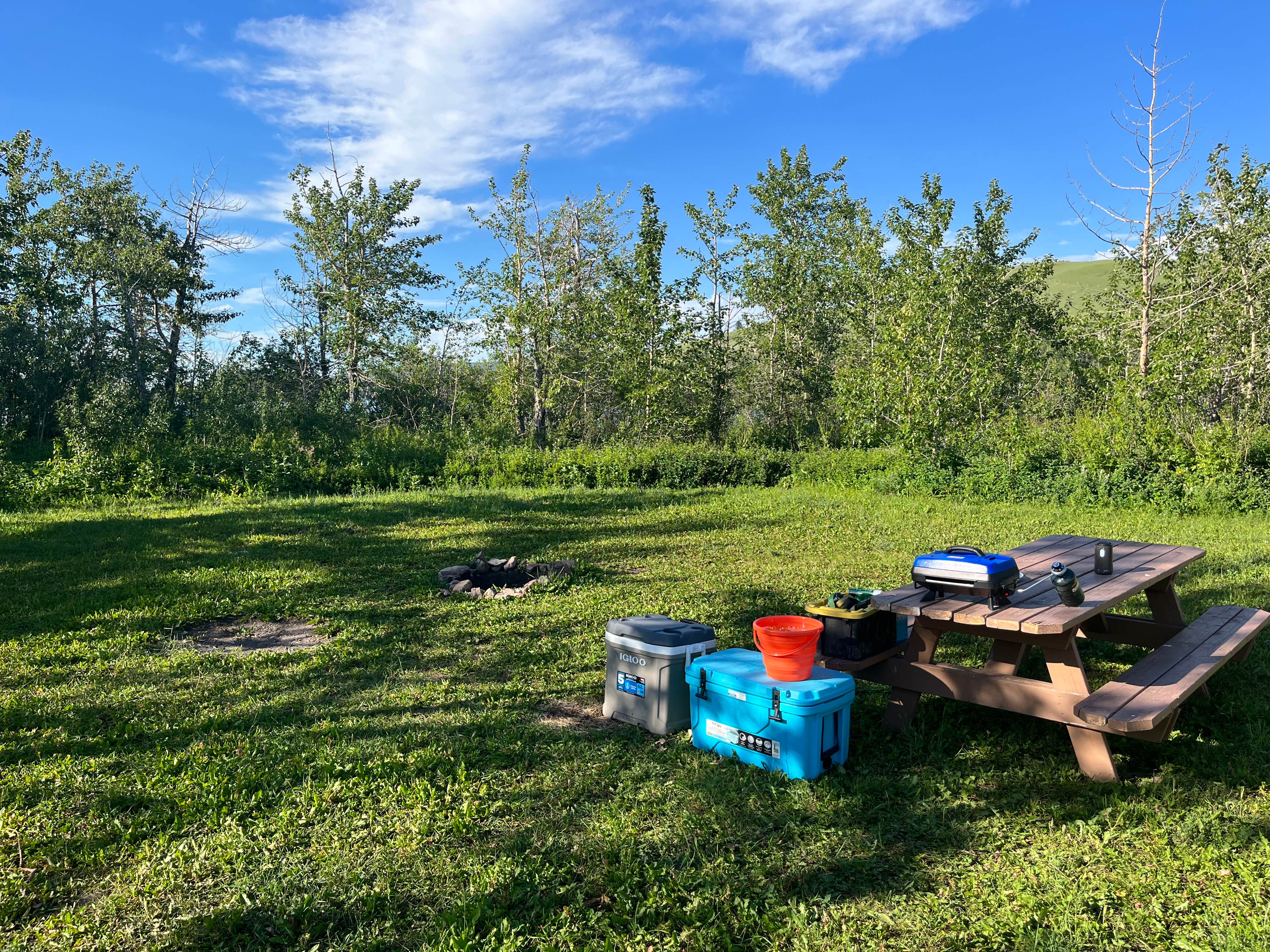 Aaron L.'s photo at Chewing Blackbones Campground in Montana