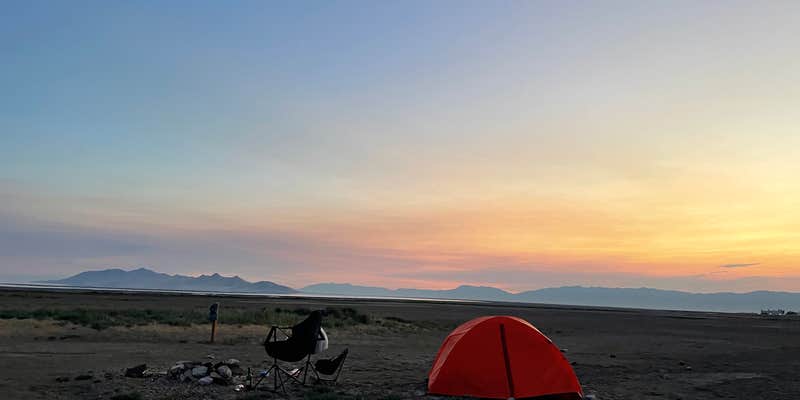 Camper submitted image from Great Salt Lake State Park Campground