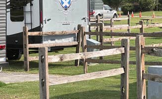 f B.'s photo of rv camping at Rockahock Campgrounds & Resort RV Park near Williamsburg, VA