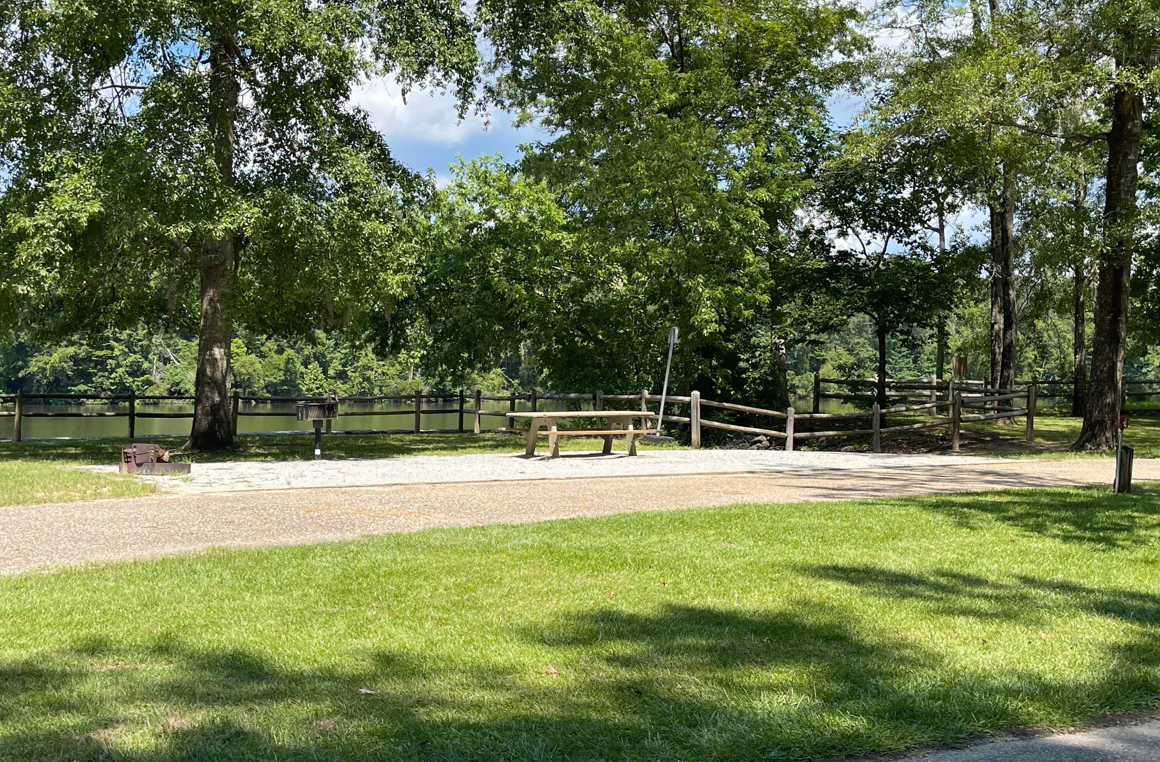 Camper-submitted photo at COE Coffeeville Lake Service Campground near Silas, AL
