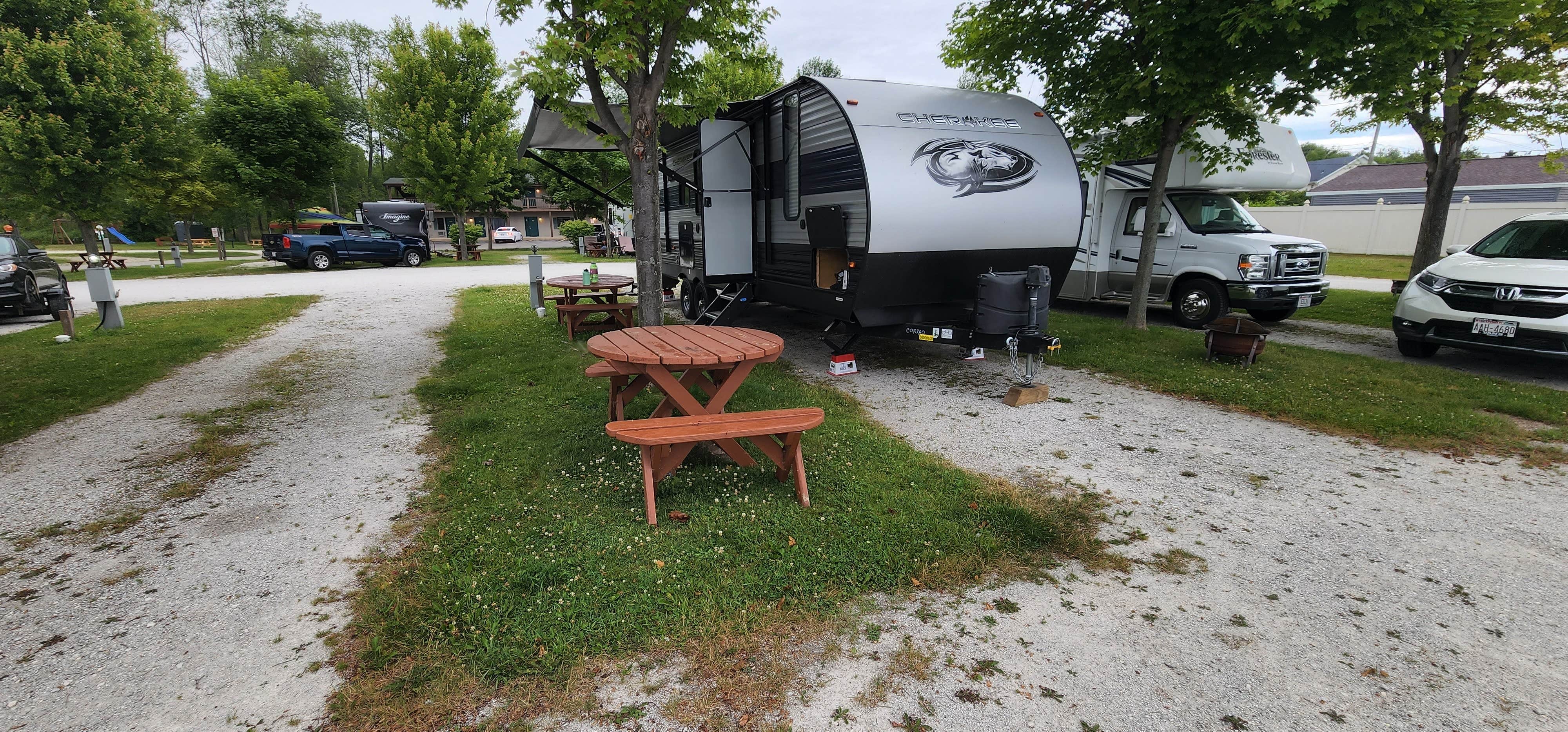 Camper-submitted photo at Village Inn on the Lake near Kiel, WI