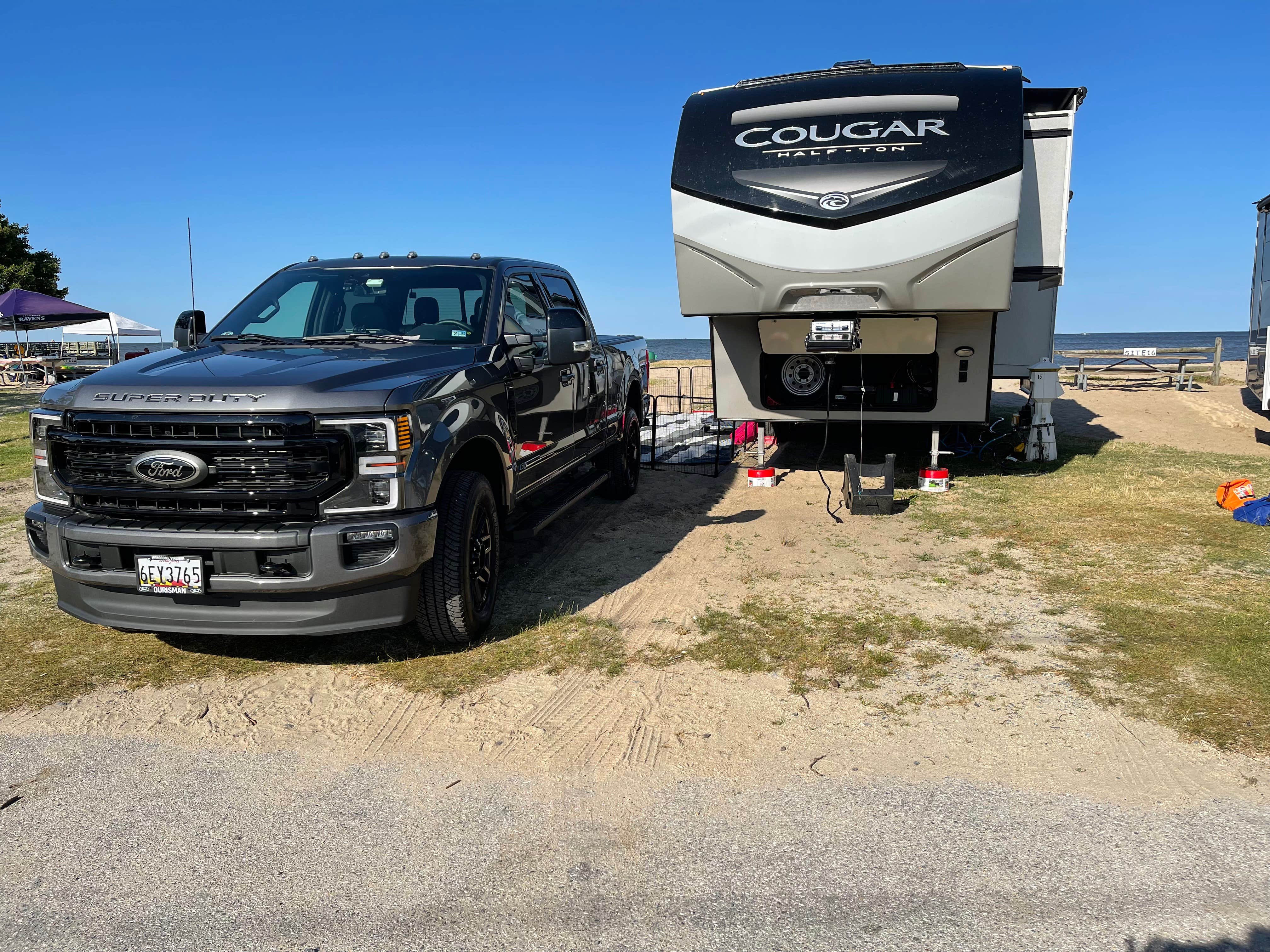 Camper-submitted photo at Breezy Point Beach near Huntingtown, MD