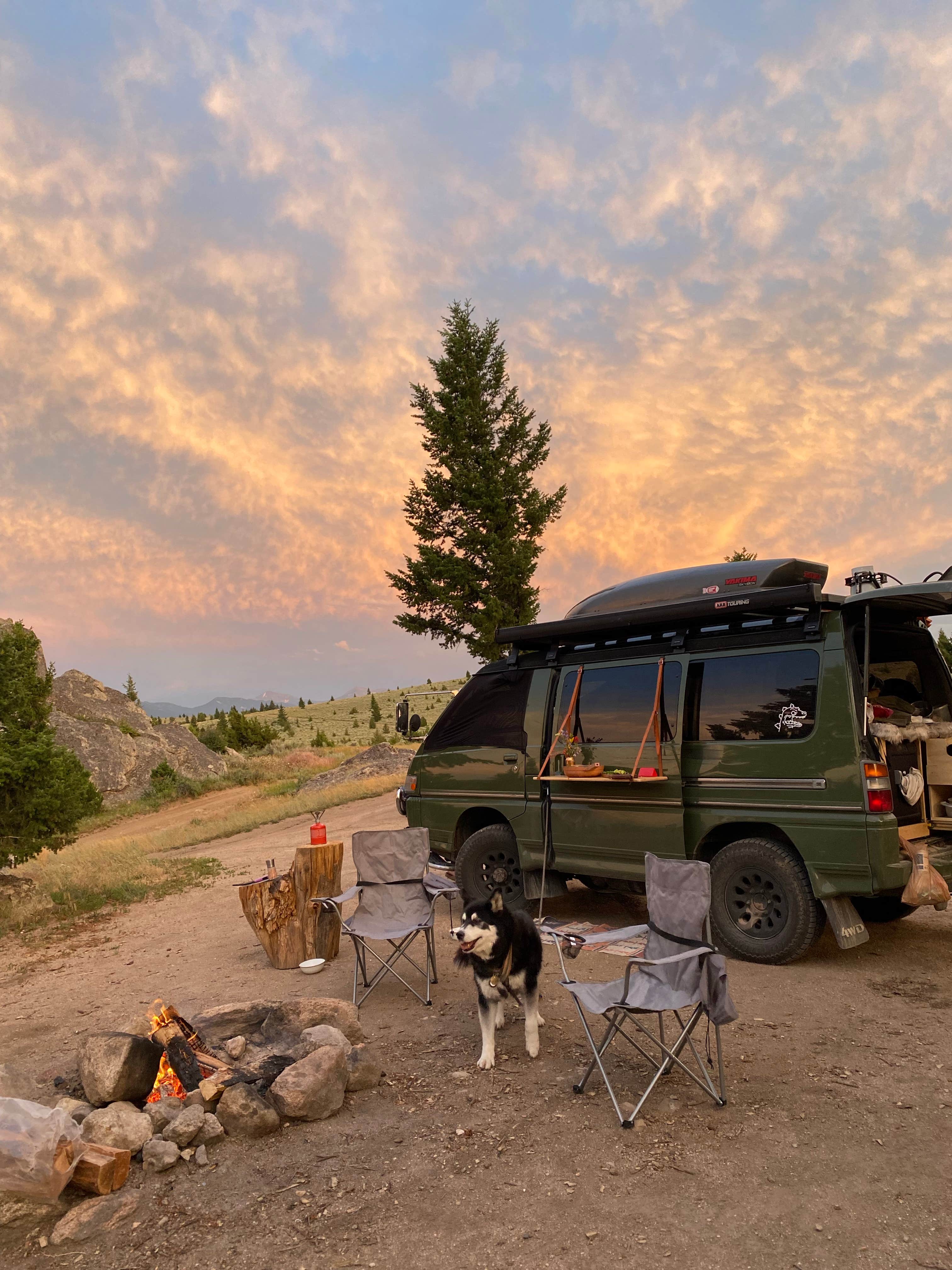 Alyssa L.'s photo of rv camping at Revenue Flats near Twin Bridges, MT