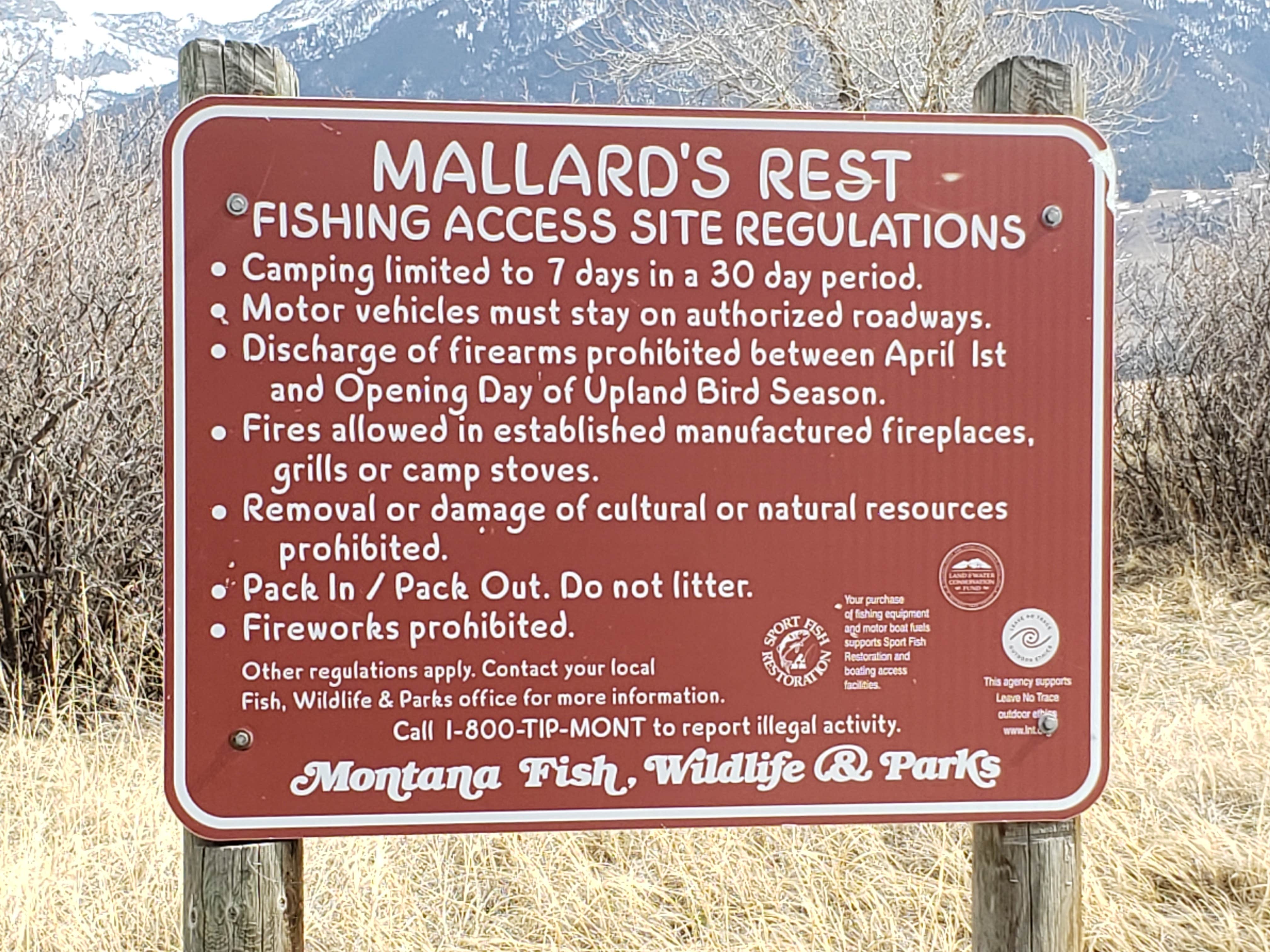 Camper-submitted photo at Mallard's Rest - TEMPORARILY CLOSED near Livingston, MT