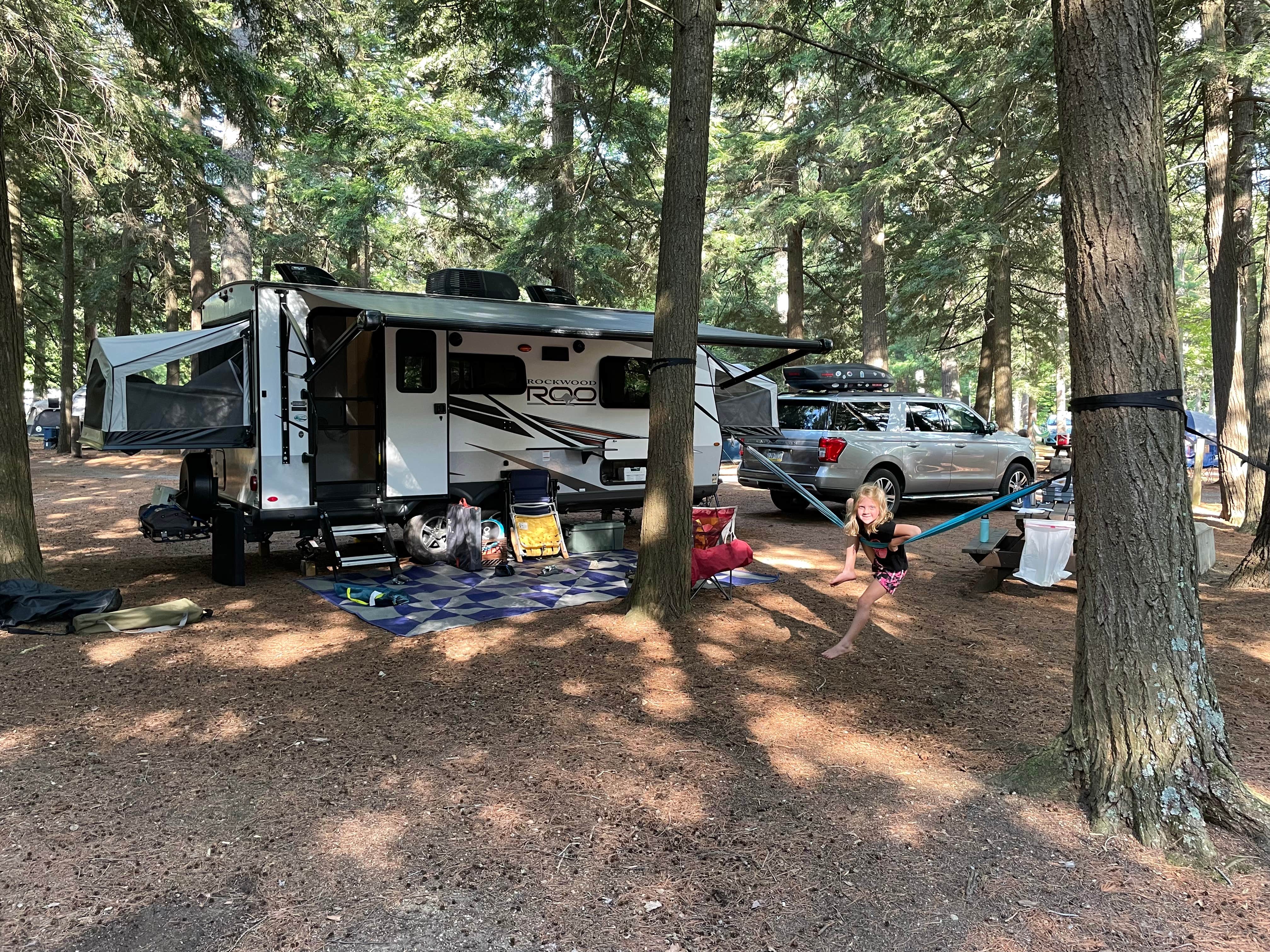 Nathan S.'s photo of rv camping at Wilmington Notch Campground near Lewis, NY