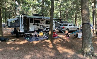 Nathan S.'s photo of rv camping at Wilmington Notch Campground near Lake Clear, NY