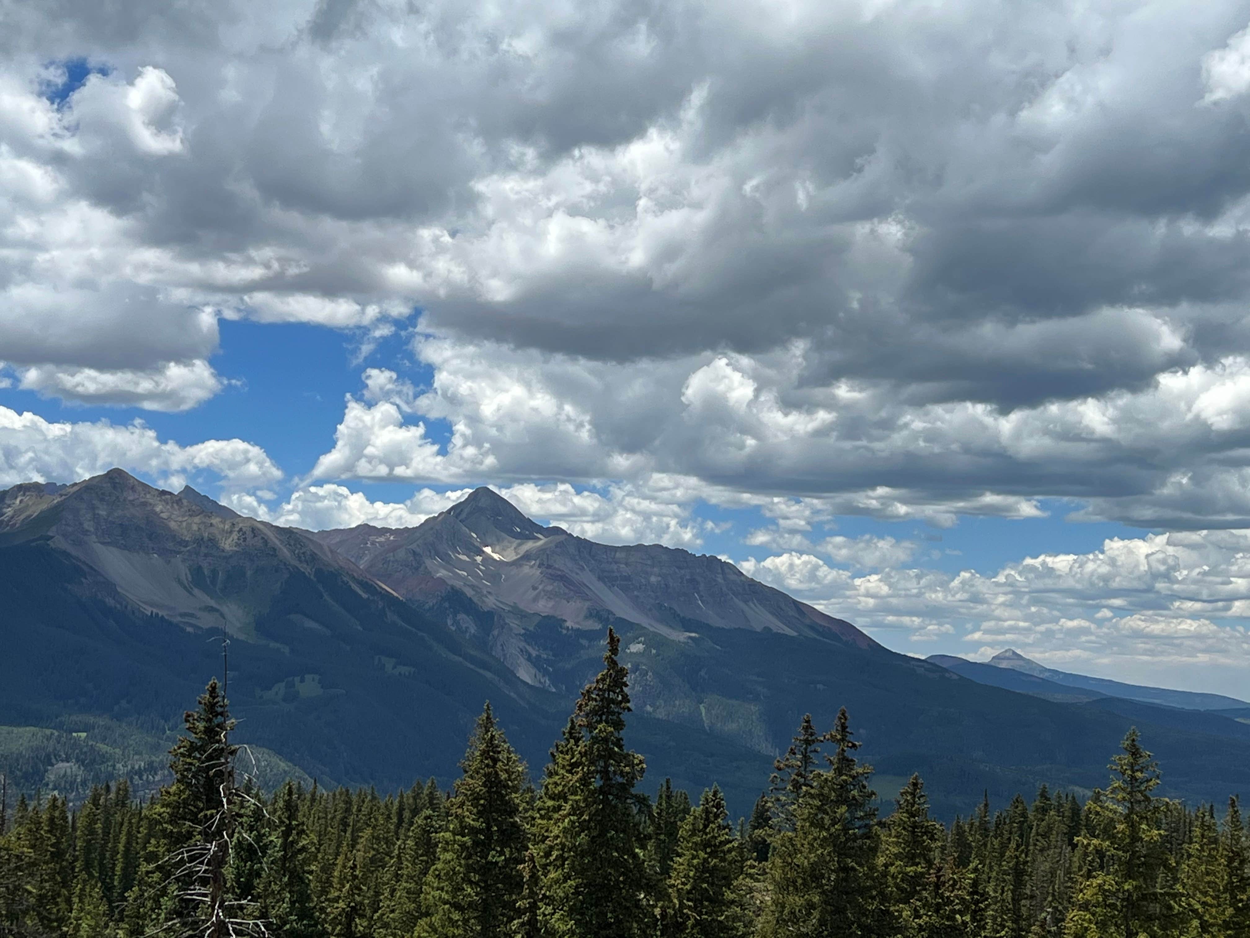 Ronnie S.'s photo of a dispersed camping area at Alta Lakes Campground (Dispersed) near Ouray, CO