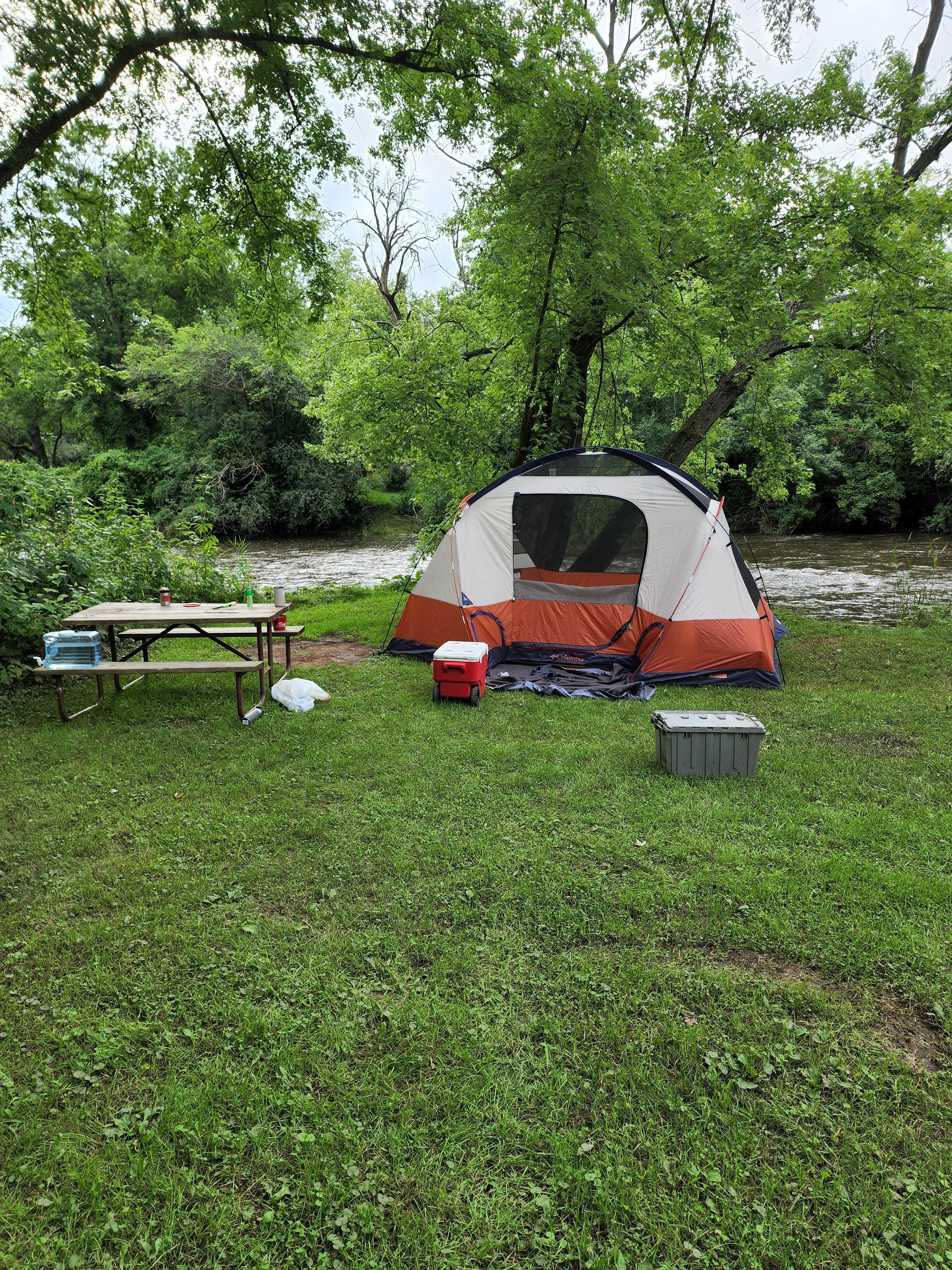 Camper-submitted photo at Holiday Acres Camping Resort near Kirkland, IL