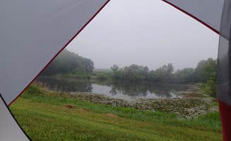 Lloyd W.'s photo of tent camping at Bonanza Conservation Area near Kearney, MO