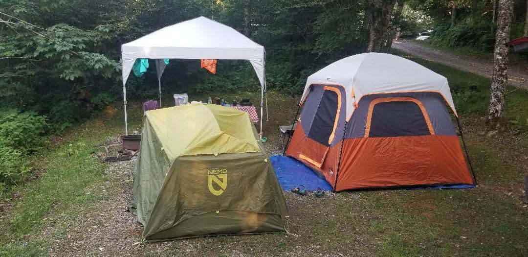 Katrin M.'s photo at Mile High Campground — Great Smoky Mountains National Park near Maggie Valley, NC