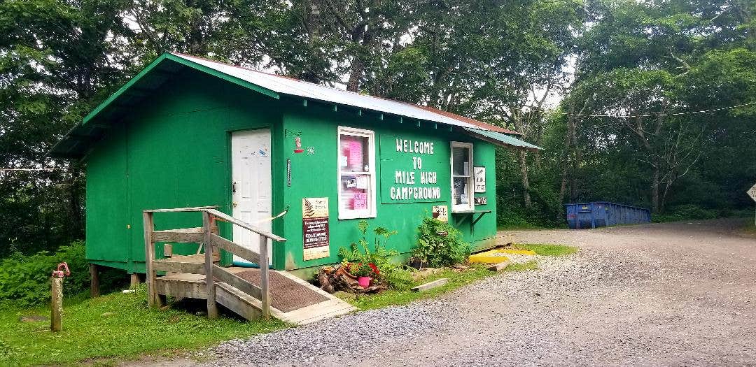 Katrin M.'s photo of glamping accommodations at Mile High Campground — Great Smoky Mountains National Park near Bryson City, NC