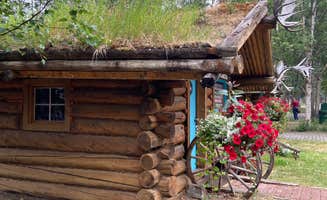 Riley N.'s photo of a cabin at Chena Hot Springs Resort in Alaska