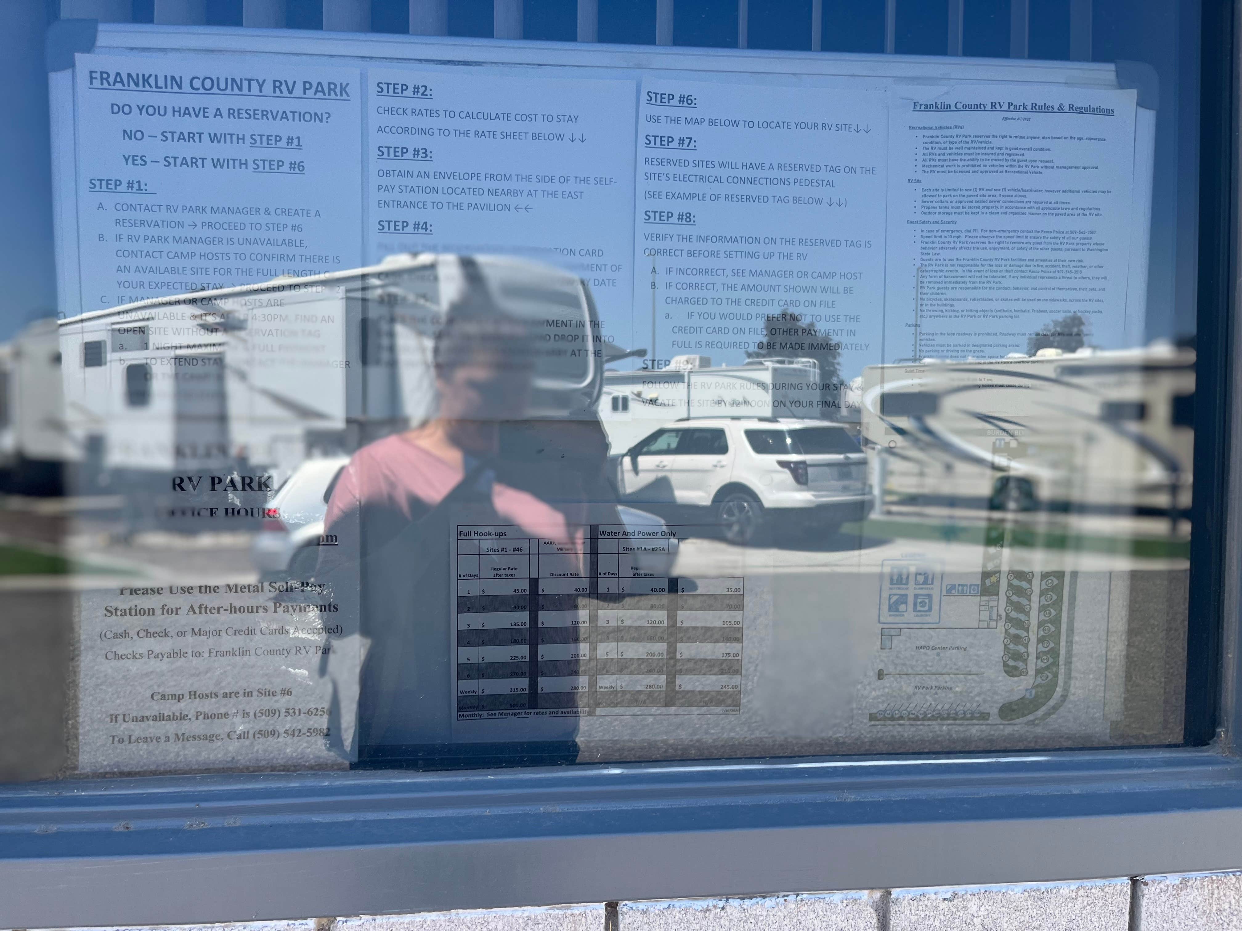 Camper-submitted photo at Franklin County RV Park near Burbank, WA