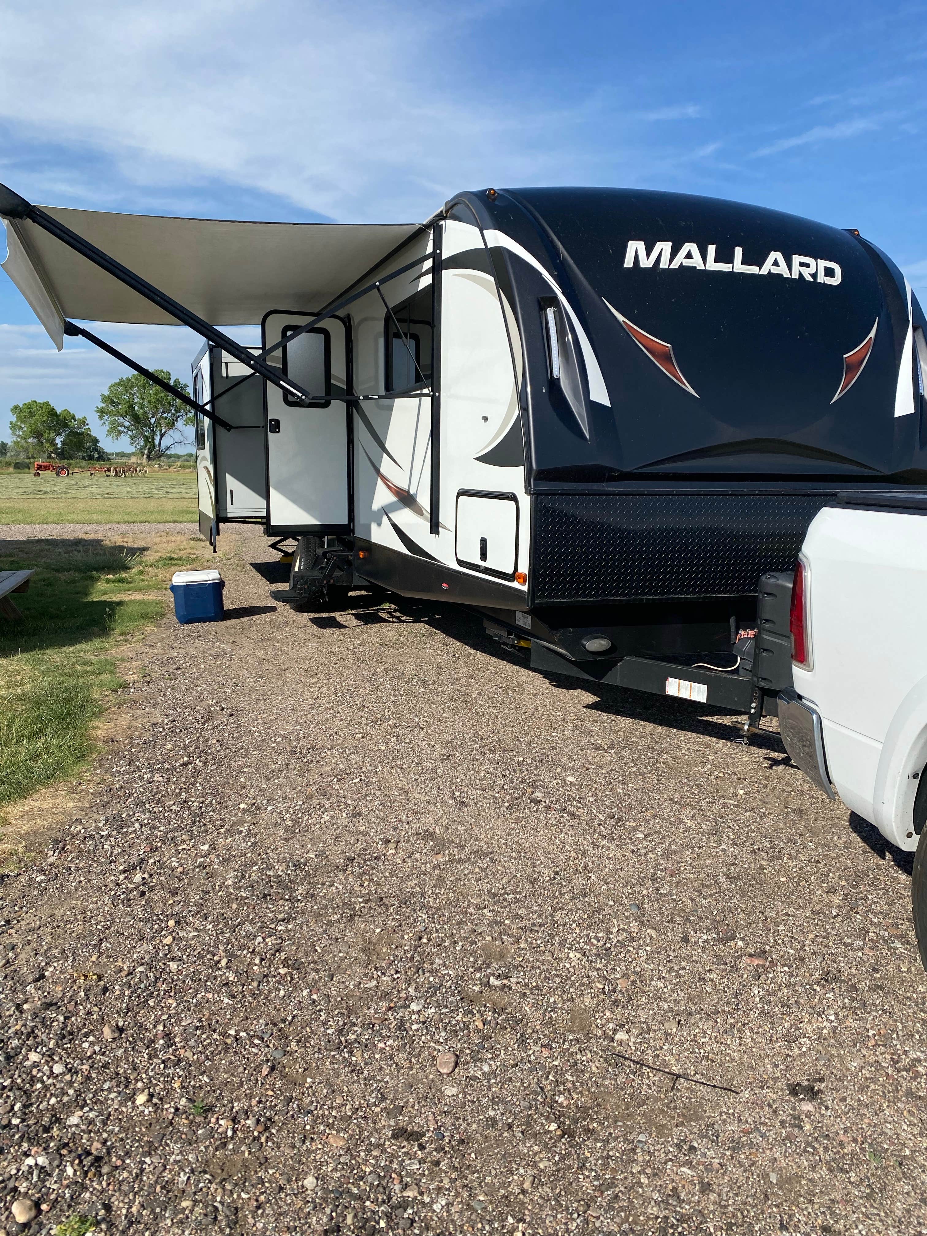 Shannon G.'s photo of rv camping at Chimney Rock Pioneer Crossing near Melbeta, NE
