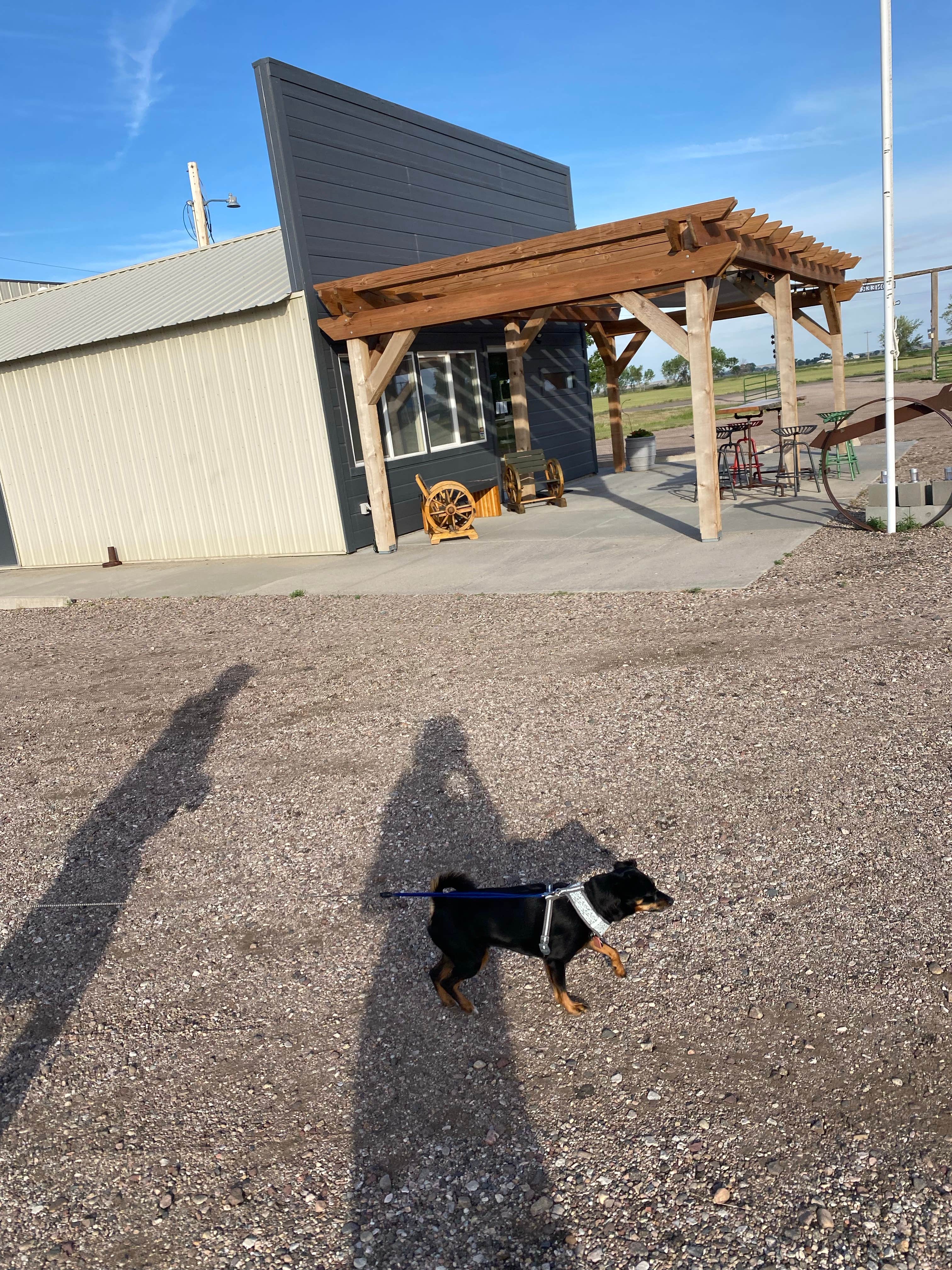 Shannon G.'s photo of camping with pets at Chimney Rock Pioneer Crossing near Bridgeport, NE