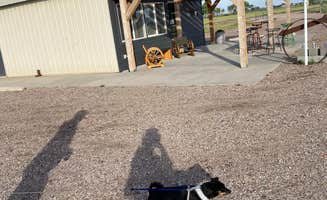 Shannon G.'s photo of camping with pets at Chimney Rock Pioneer Crossing near Sidney, NE