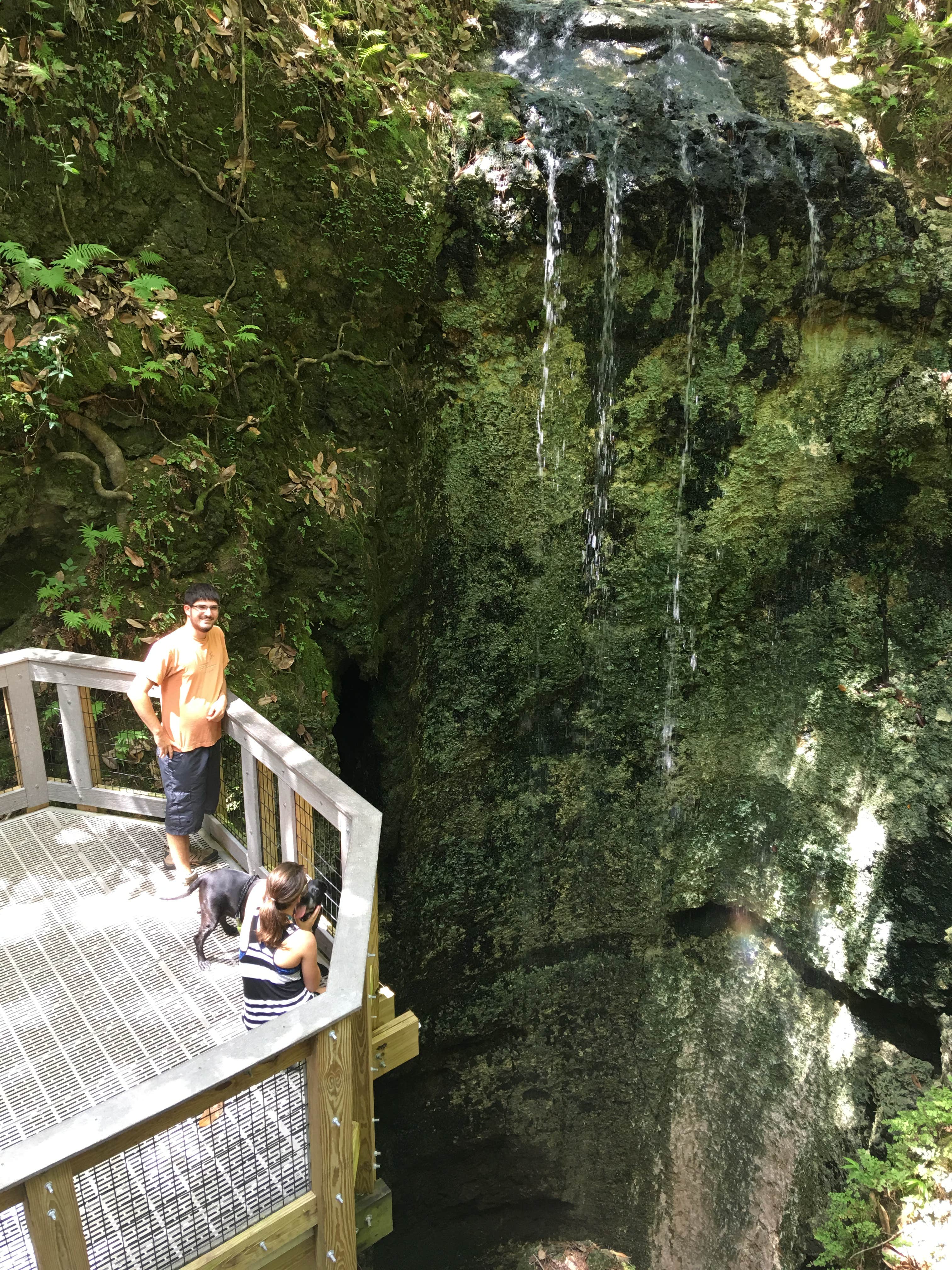 Lisa D.'s photo of camping with pets at Falling Waters State Park Campground near Dothan, AL