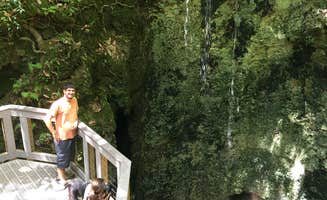 Lisa D.'s photo of camping with pets at Falling Waters State Park Campground near Panama City Beach, FL