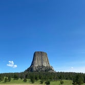 Review photo of Belle Fourche Campground at Devils Tower — Devils Tower National Monument by Alyssa L., July 18, 2022