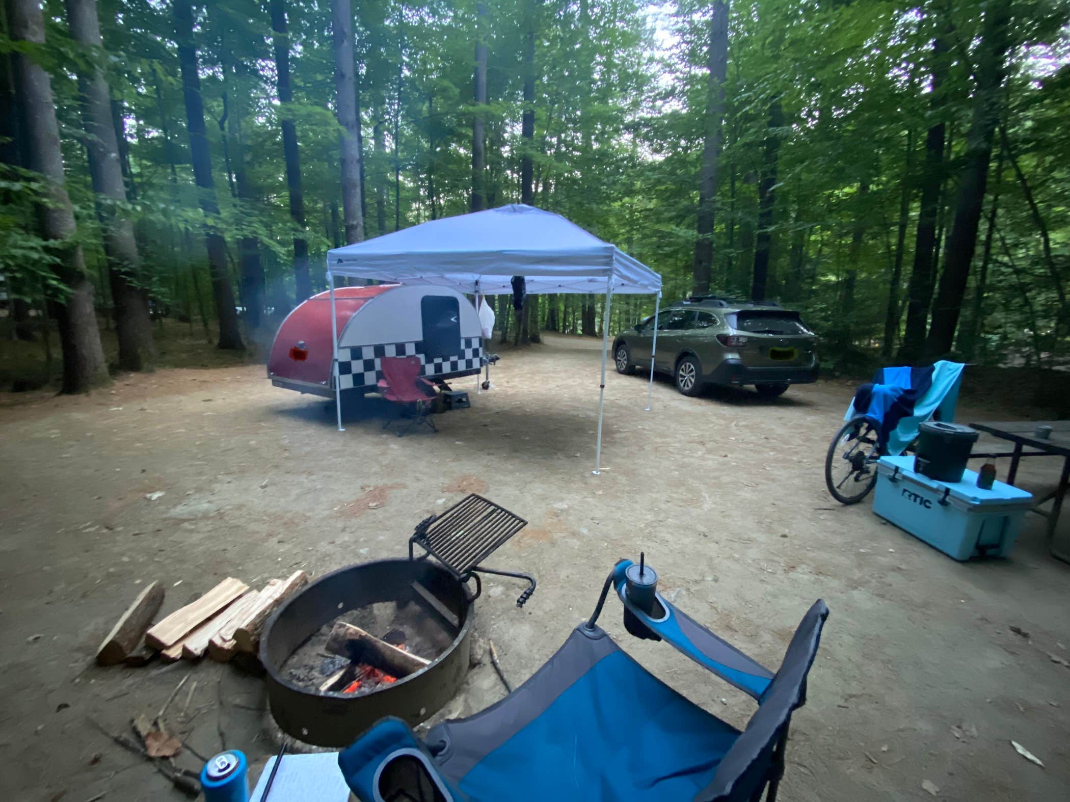 Kitty's photo at Jamaica State Park Campground near Weston, VT