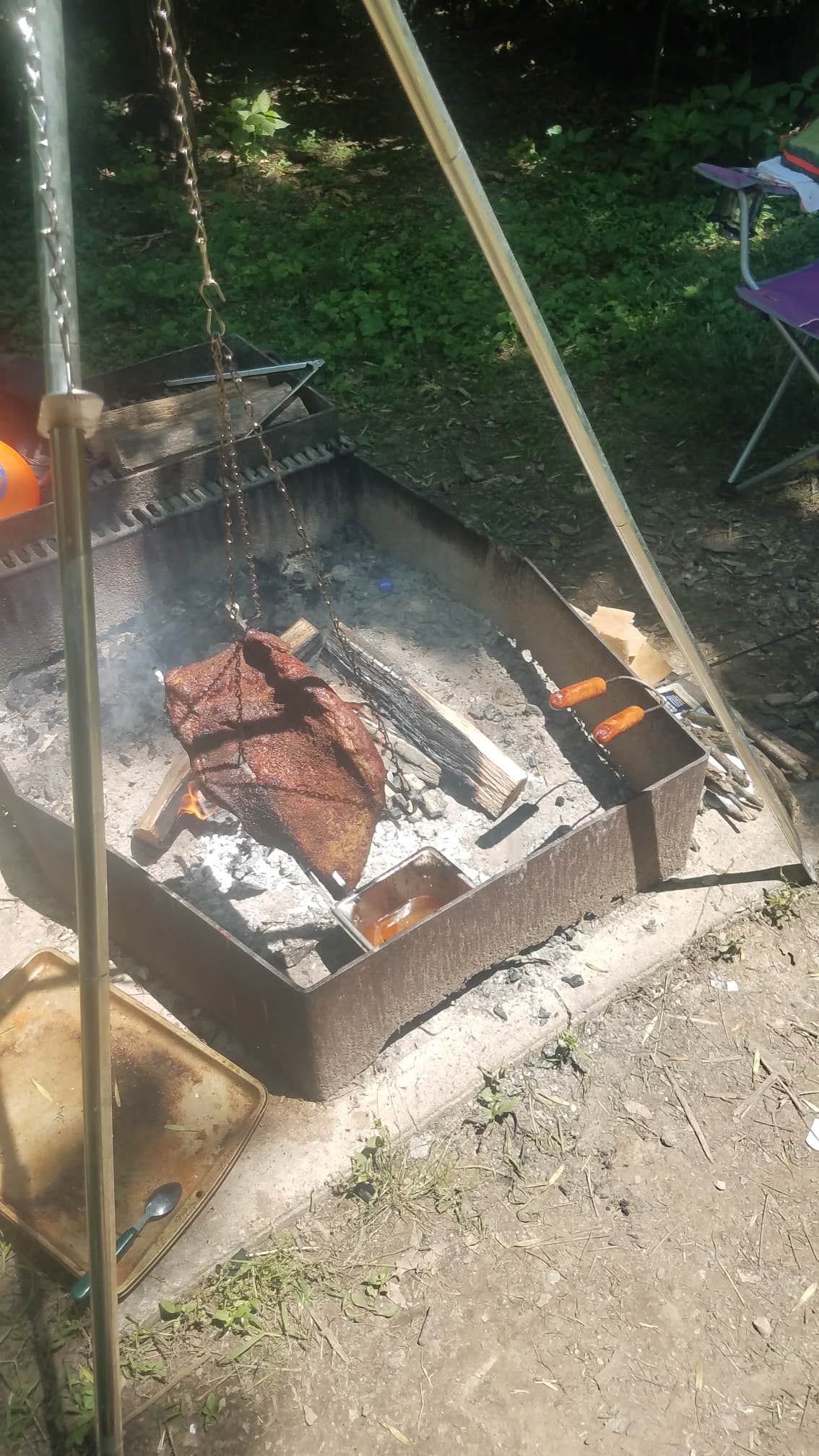 Camper-submitted photo at Dr. Edmund A. Babler Memorial State Park Campground near Normandy, MO