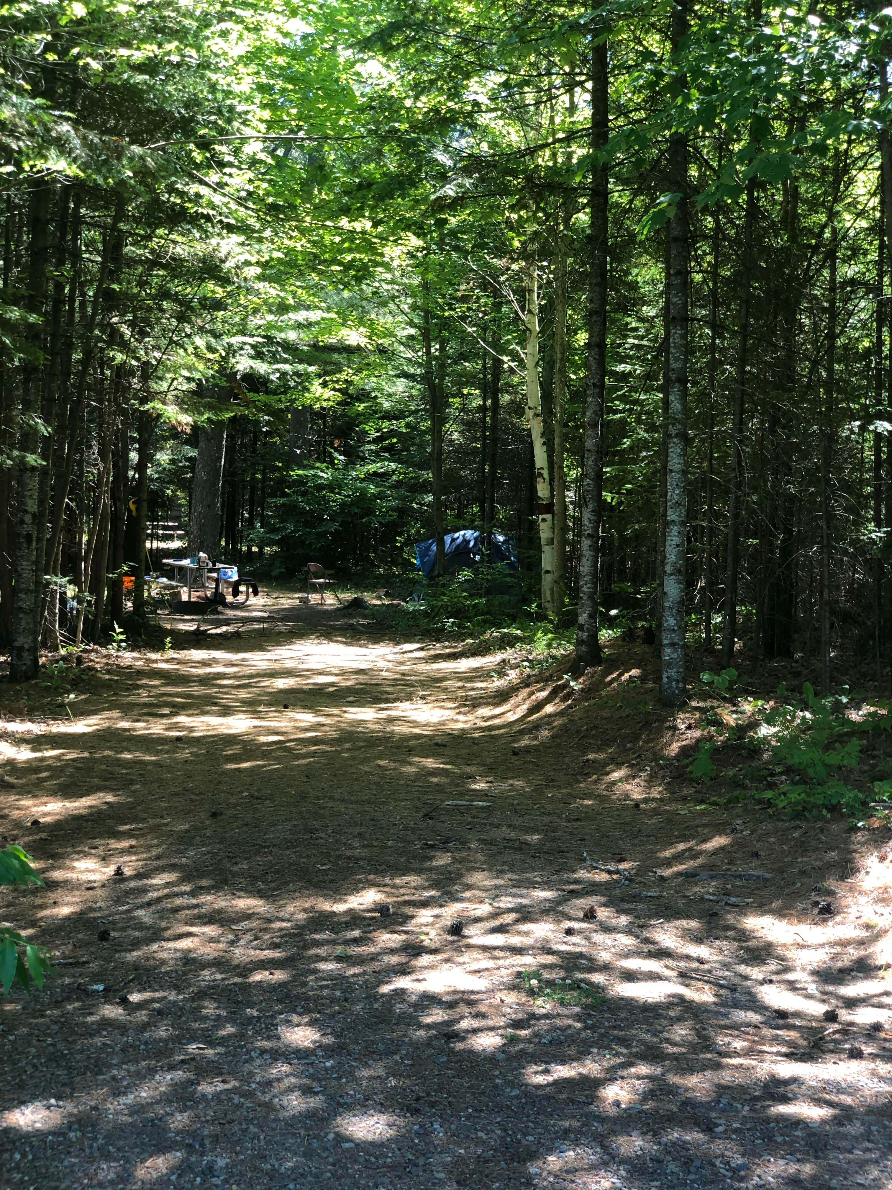 Camper-submitted photo at Emily Lake NF Campground near Mercer, WI