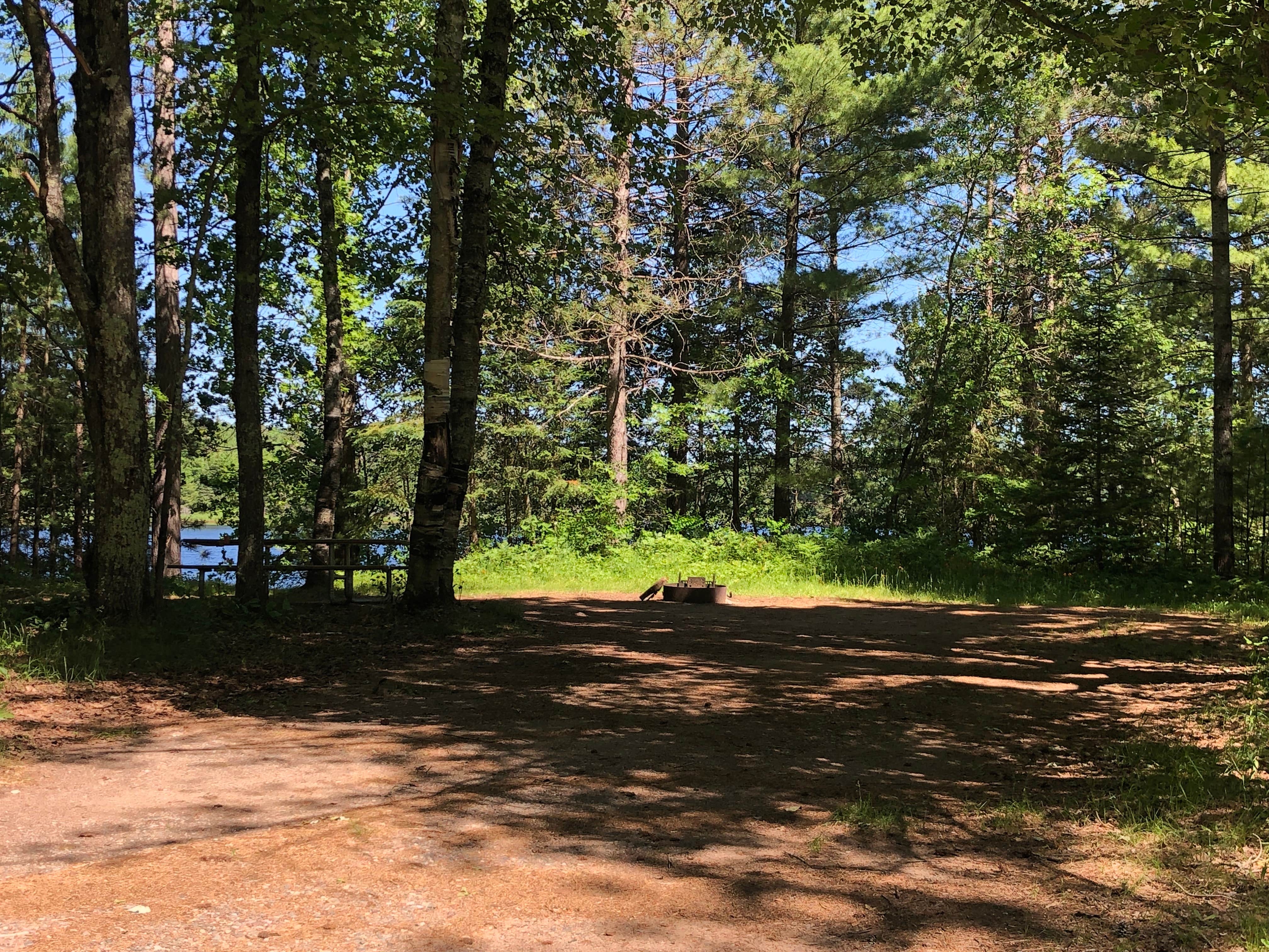Camper-submitted photo at Emily Lake NF Campground near Mercer, WI
