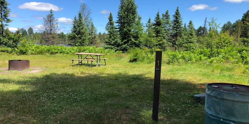 Camper submitted image from Big Lake State Forest Campground