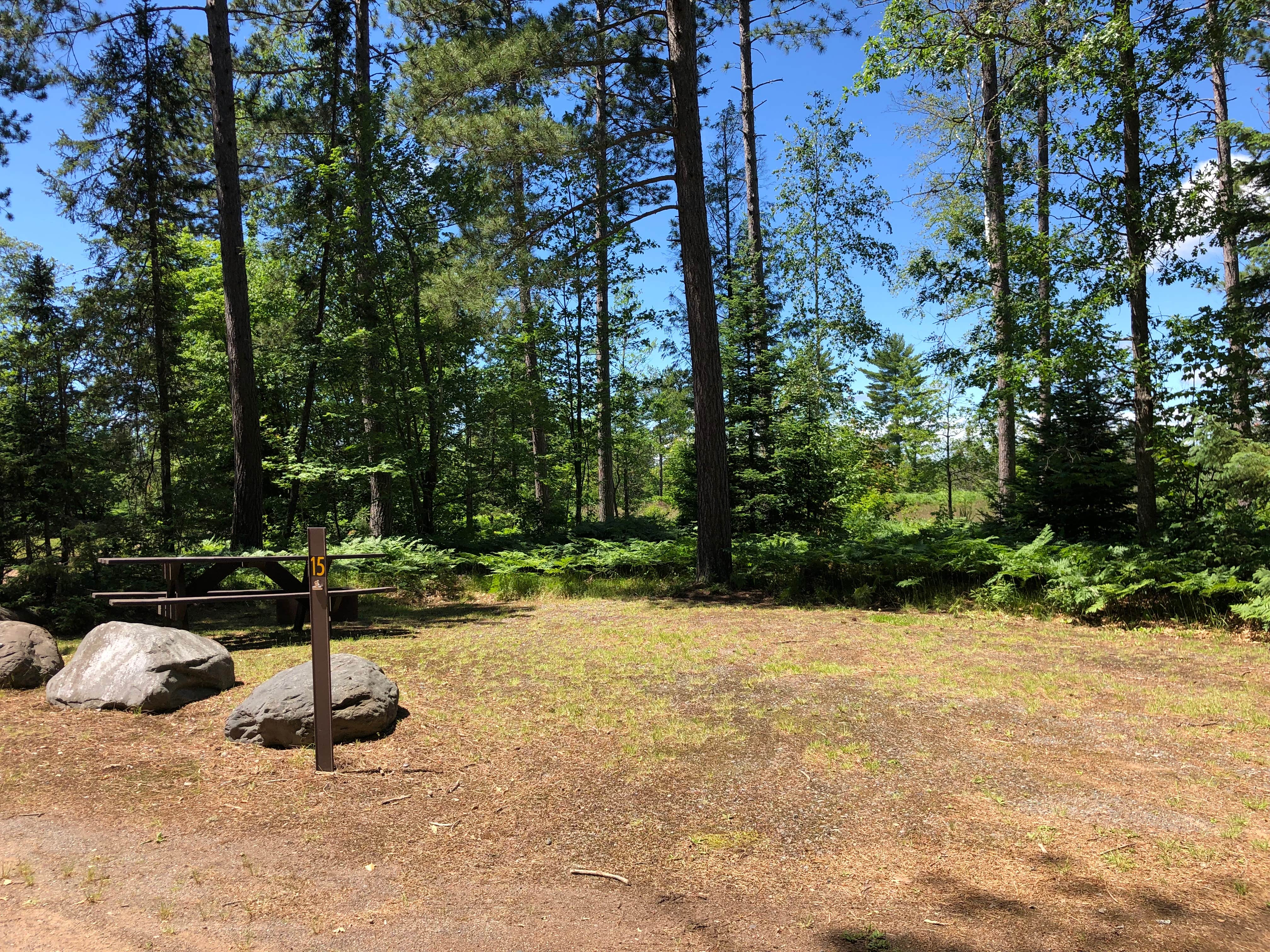 Camper-submitted photo at Big Lake State Forest Campground near Houghton, MI