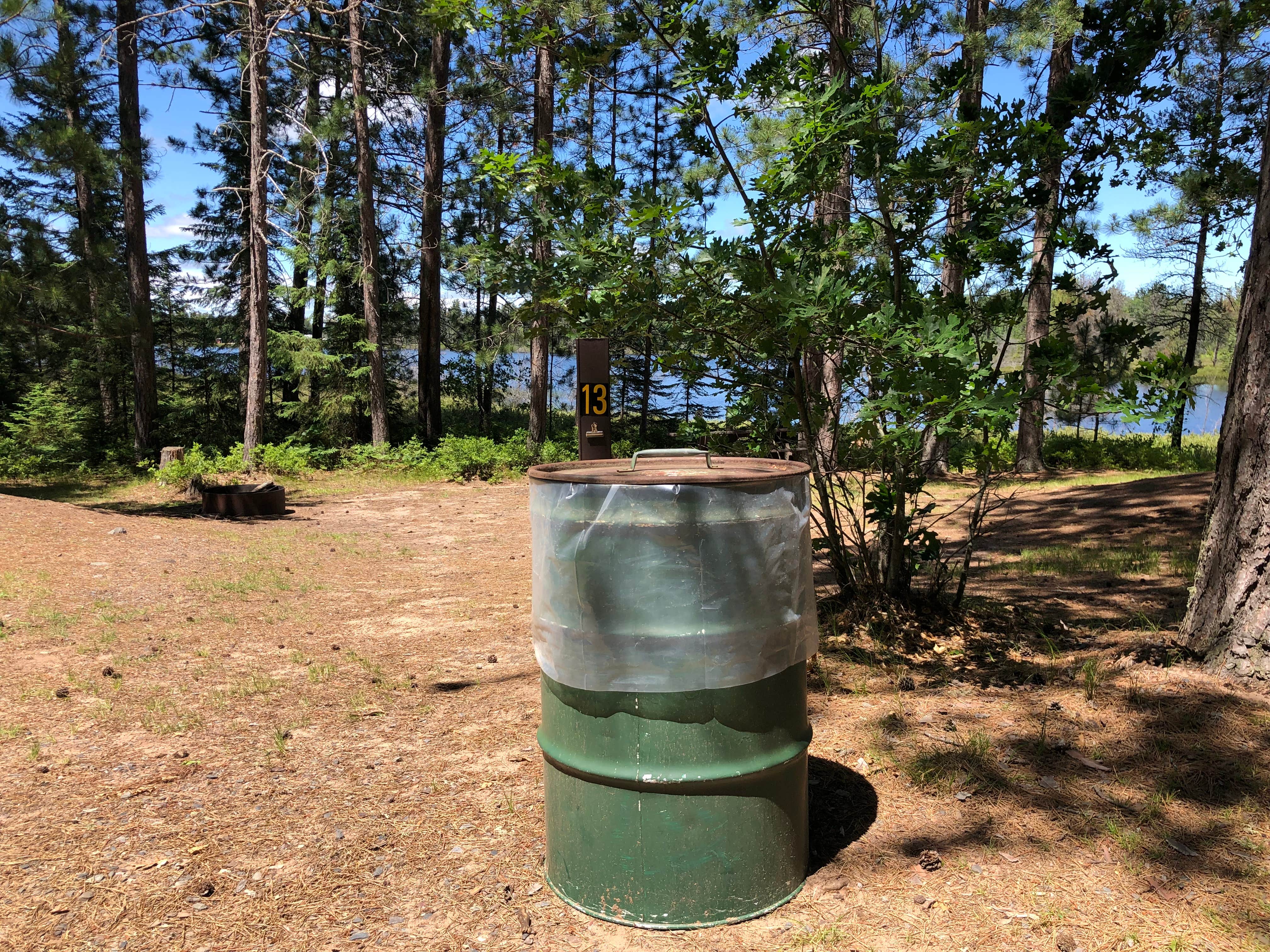 Camper-submitted photo at Big Lake State Forest Campground near Houghton, MI