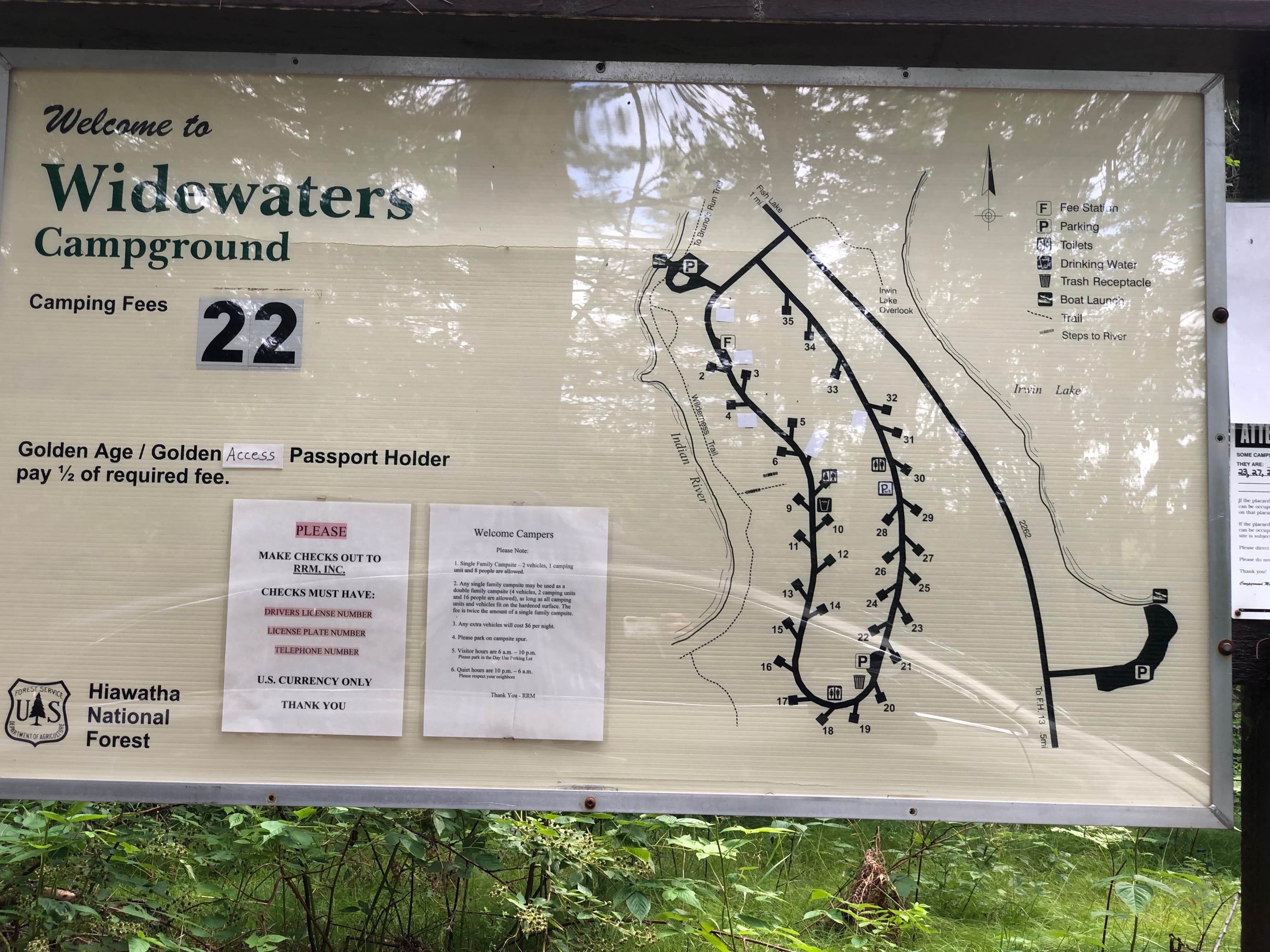 Camper submitted image from Widewaters Campground - 5