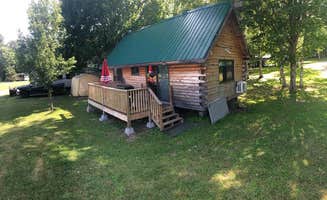 Kelly K.'s photo of glamping accommodations at Country Roads Campground near Howes Cave, NY